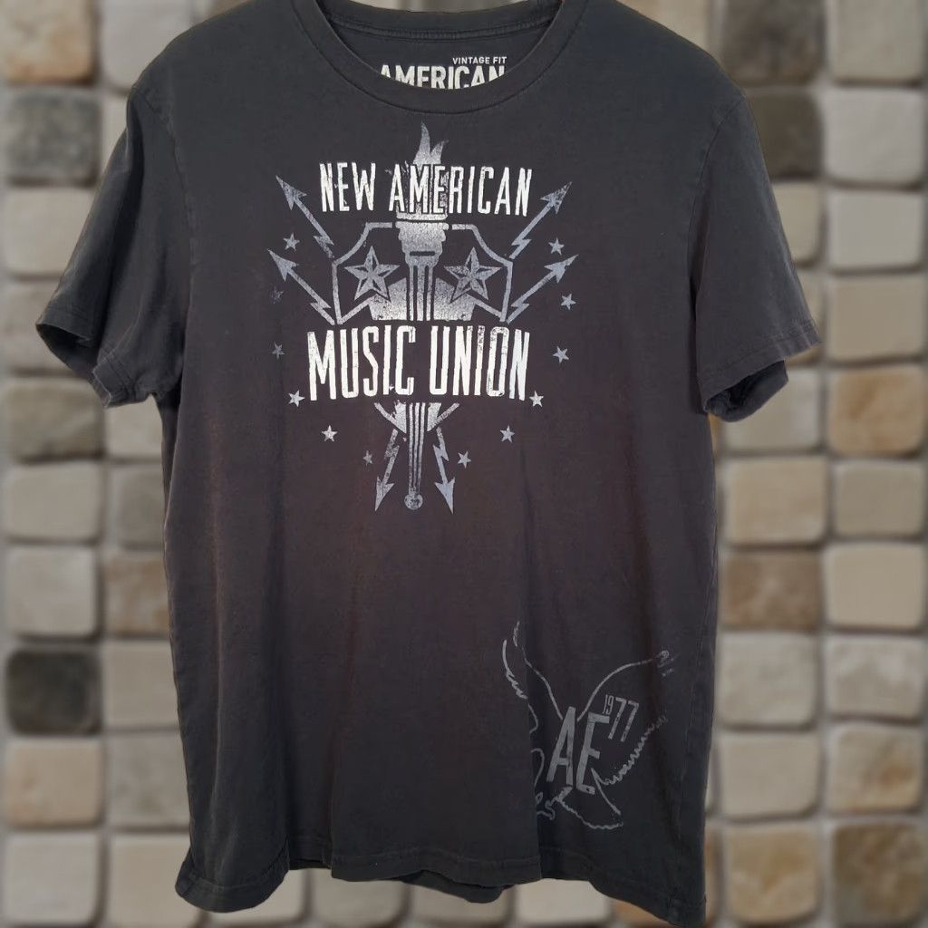 American Eagle Outfitters American Eagle Summer Music Festival Shirt Black L Band Bob Dylan The Roots The Black Keys Size US L / EU 52-54 / 3 - 1 Thumbnail