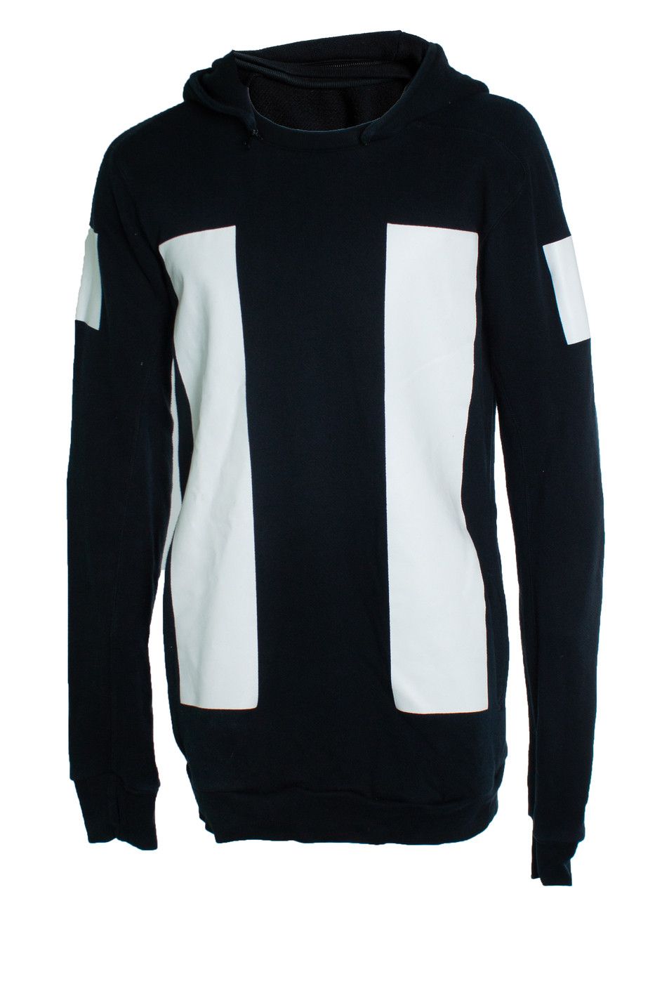 11 By Boris Bidjan Saberi 11 Boris Bidjan, striped black hoodie Size US L / EU 52-54 / 3 - 1 Thumbnail