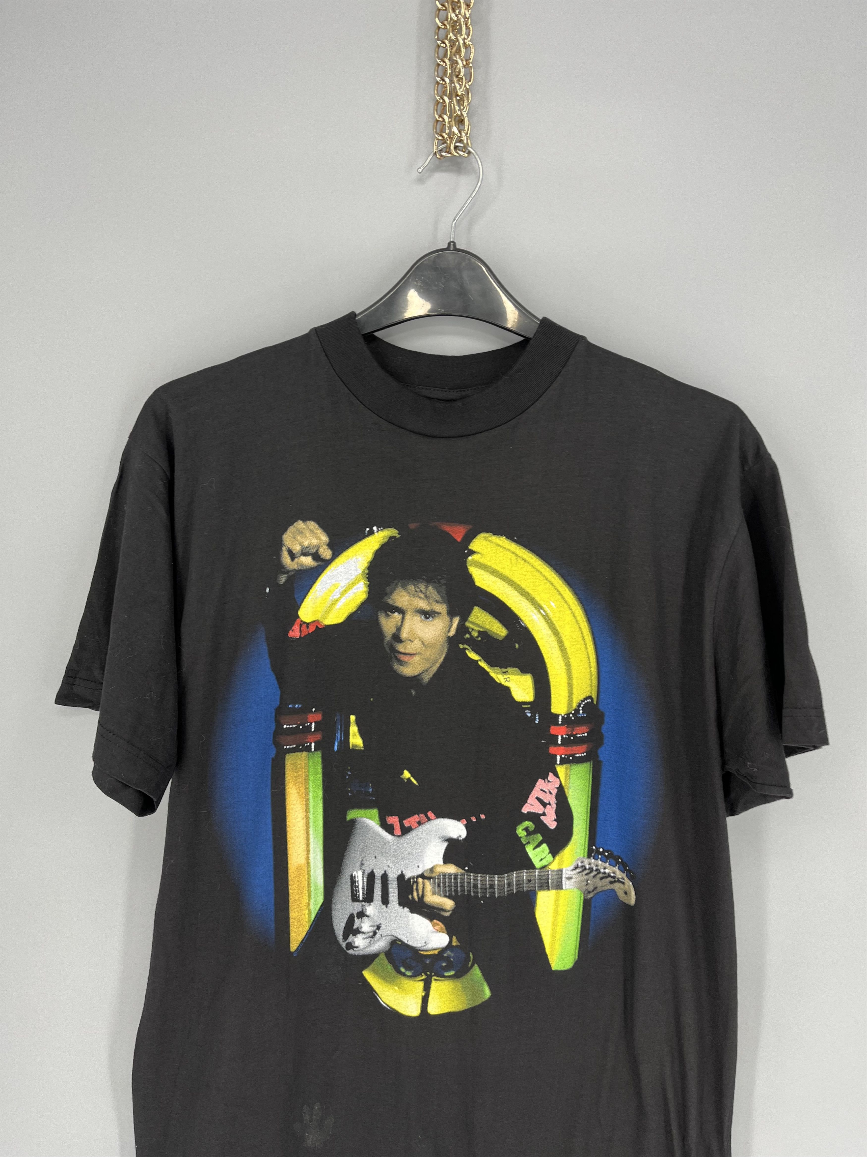 Band Tees Vintage 1994 CLIFF RICHARD Band Tour Rock T-shirt Streetwear Size US L / EU 52-54 / 3 - 6 Thumbnail