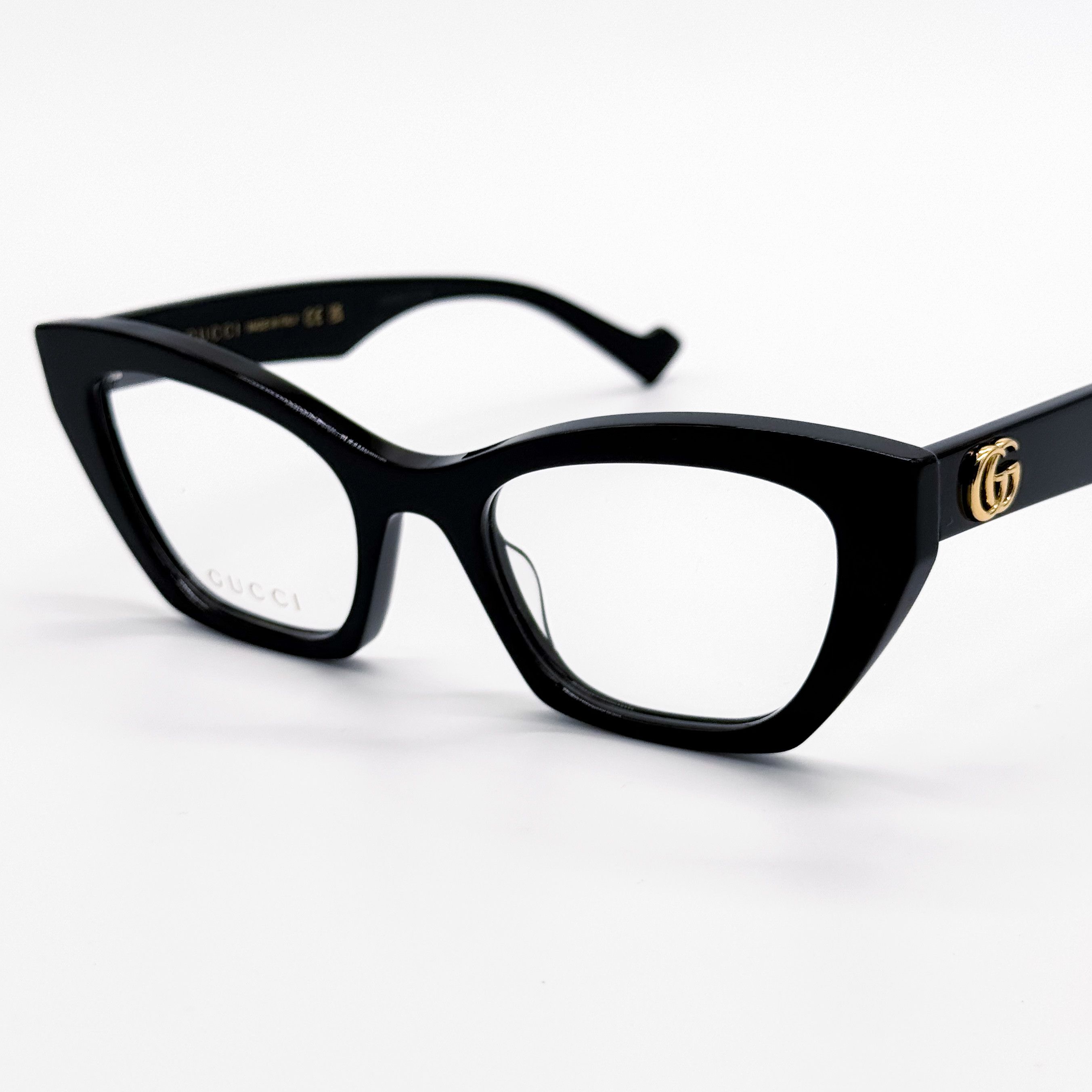 Gucci NEW GUCCI GG1334O 001 EYEGLASSES WOMEN BLACK CAT EYE GUCCI Size ONE SIZE - 7 Thumbnail