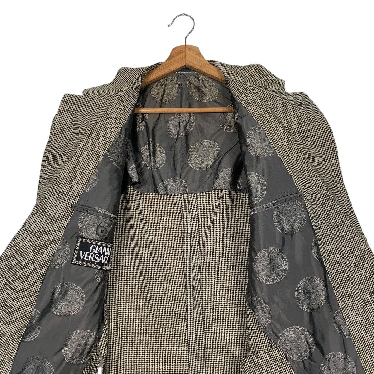 Versace Vintage Gianni Versace Couture Wool Blazer Jacket Size US M / EU 48-50 / 2 - 12 Thumbnail