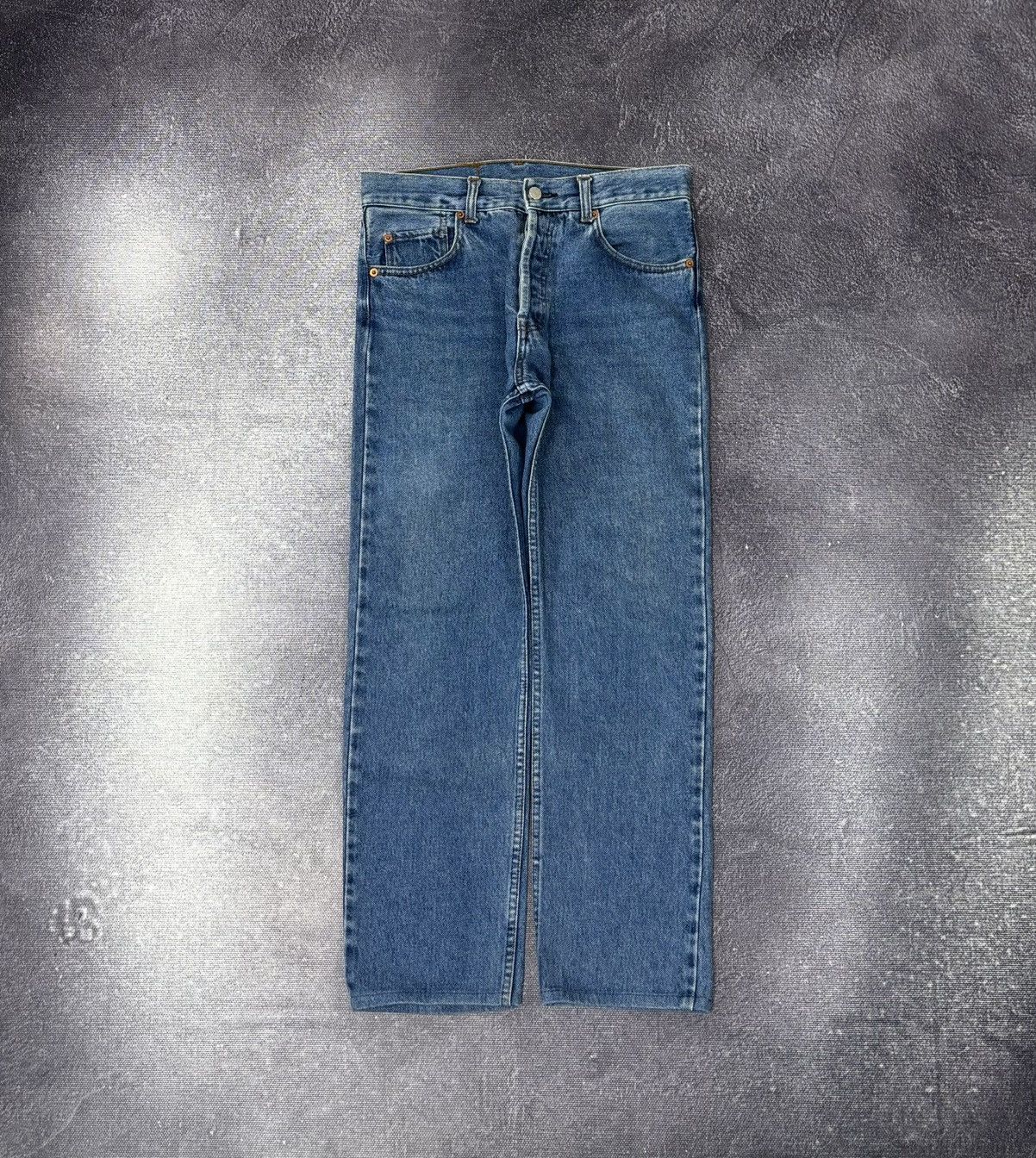 Levi's Vintage 90s Levi’s 501 Made In Usa Blue Hype Denim Jeans Size US 29 - 2 Thumbnail