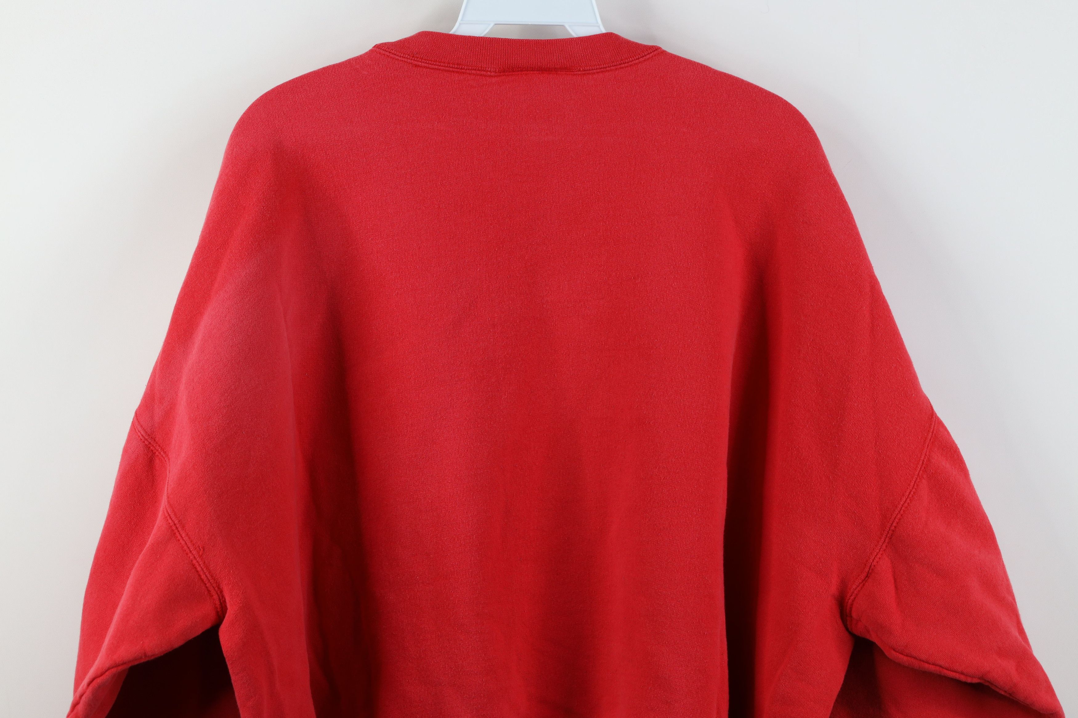 Vintage Vintage 90s Heavy Ohio State University Crewneck Sweatshirt Size US XXL / EU 58 / 5 - 14 Thumbnail