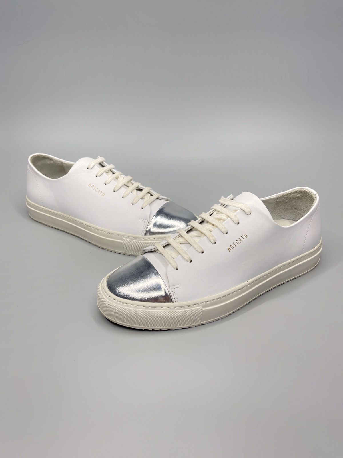 Axel Arigato Axel Arigato Clean 90 Leather Low Top Sneakers Size US 5.5 / EU 38 - 3 Thumbnail