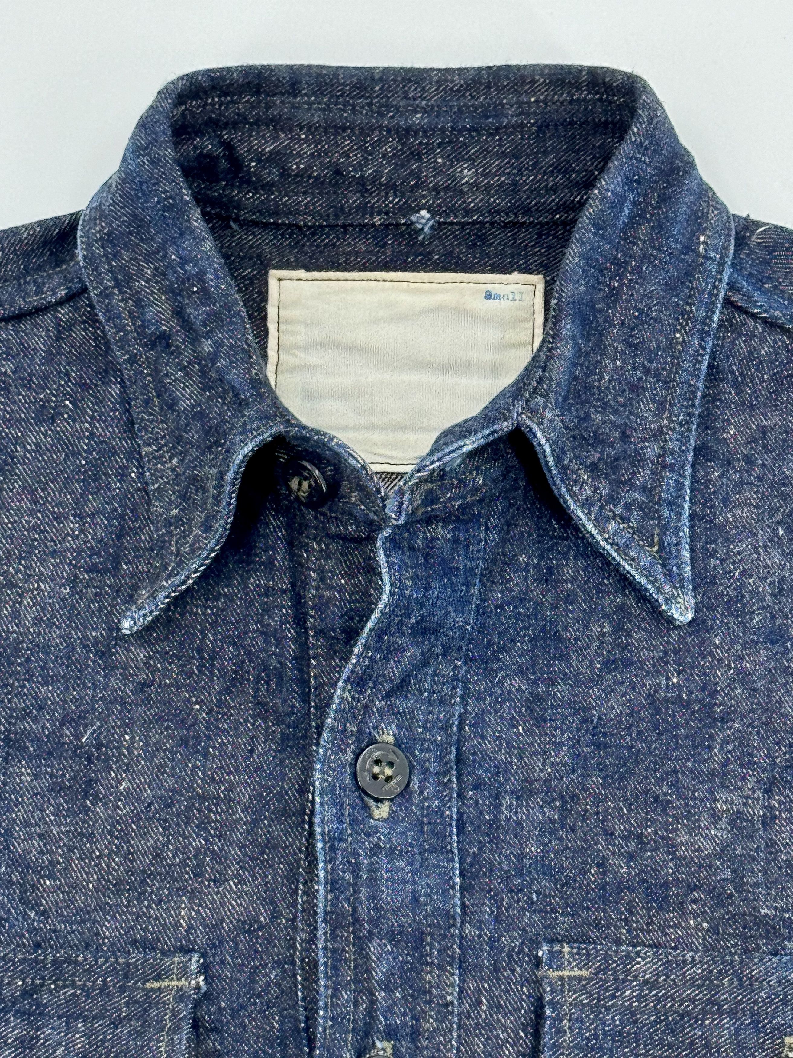 Mister Freedom × Sugar Cane Mister Freedom Sugar Cane Okinawa Selvedge Denim CPO Shirt Size US S / EU 44-46 / 1 - 4 Thumbnail