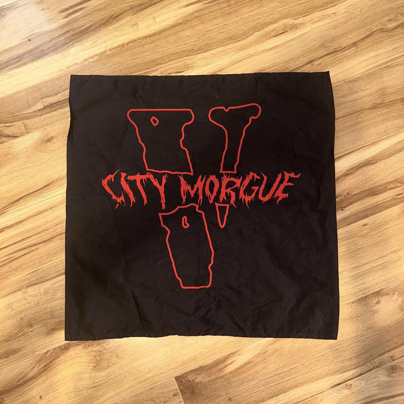 City Morgue × Vlone Vlone City Morgue Bandana Size ONE SIZE - 1 Thumbnail