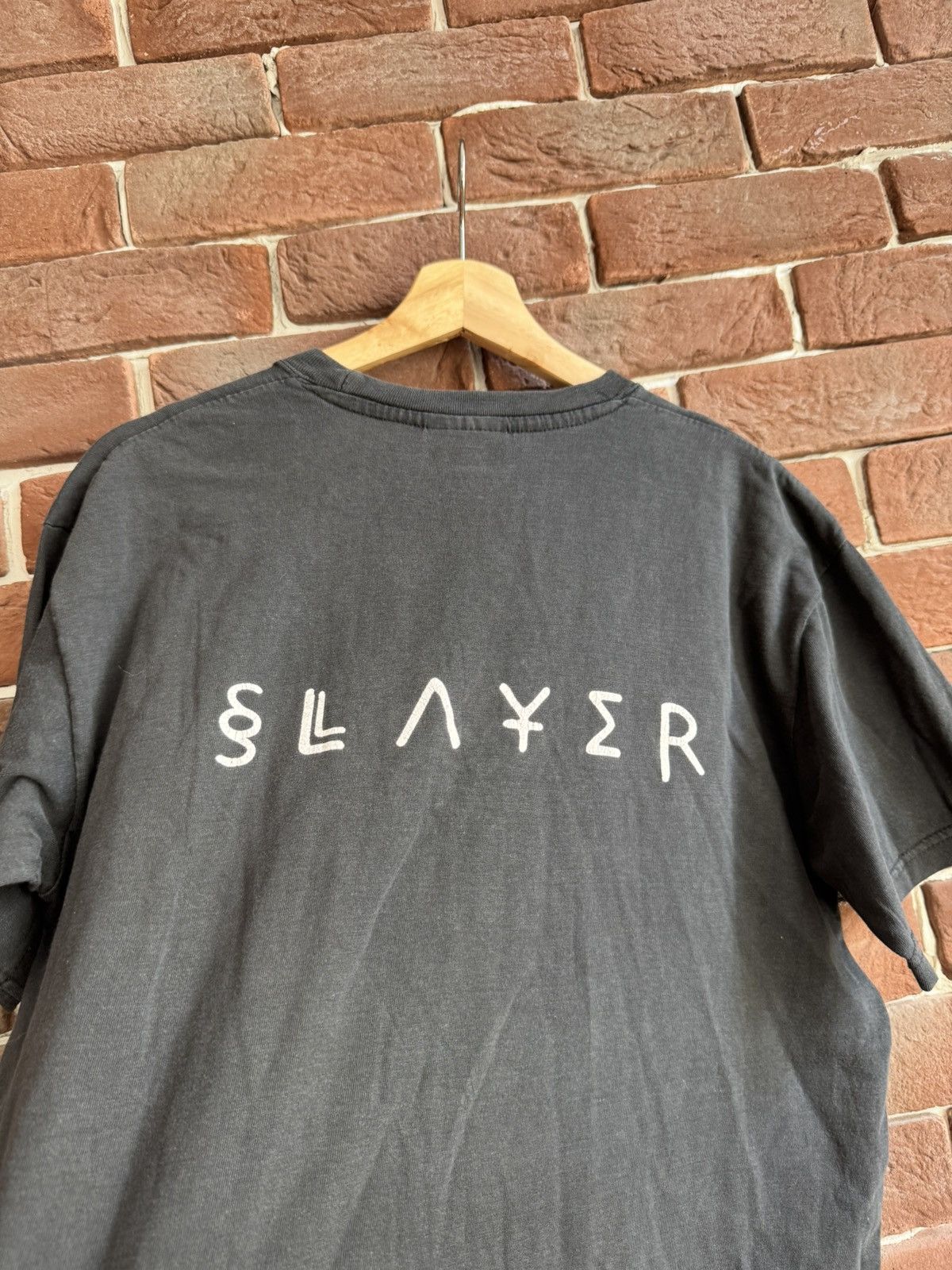 Band Tees Vintage Slayer Diabolous In Musica 1998 90s Band T-shirt Size US L / EU 52-54 / 3 - 8 Thumbnail