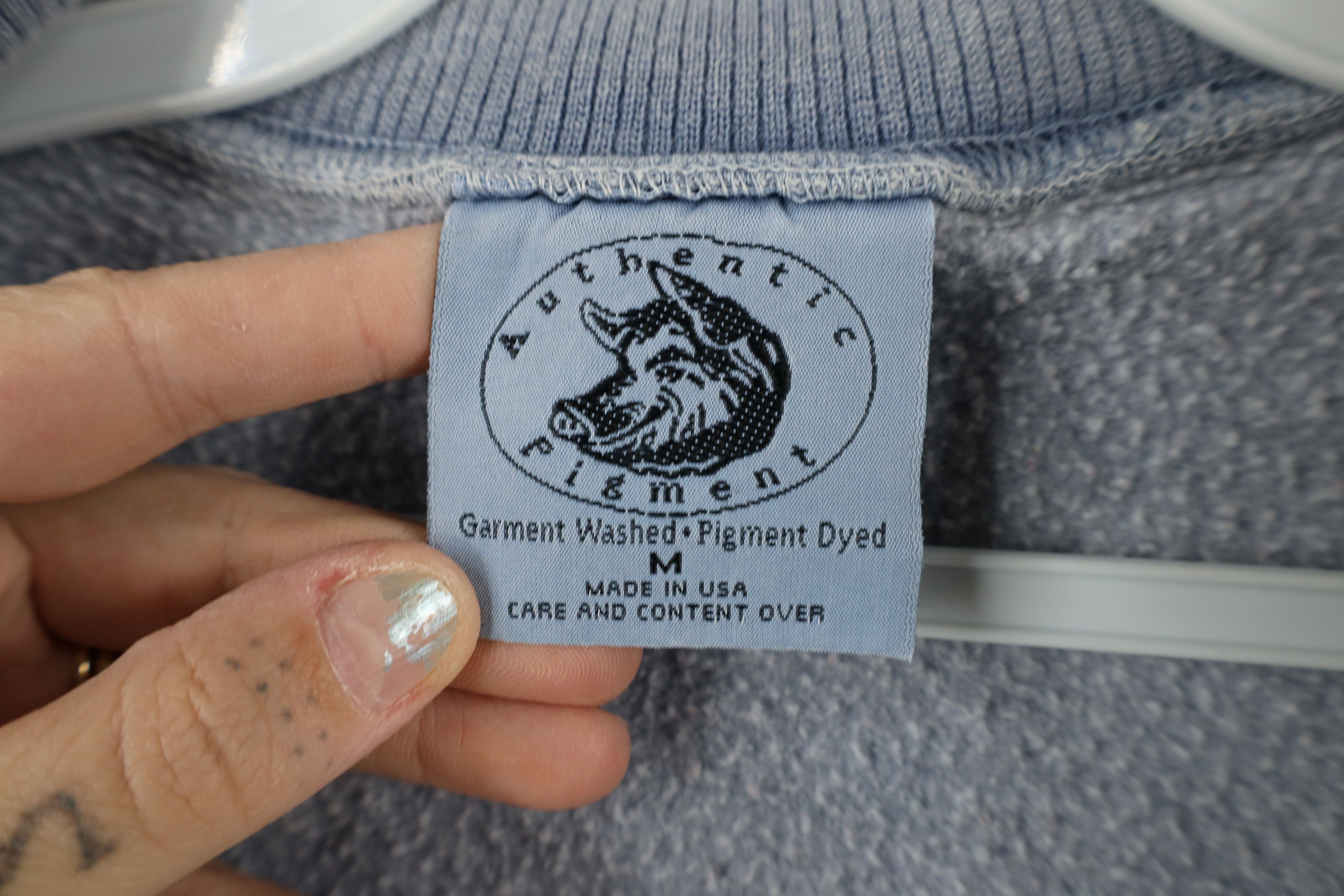 Vintage Vintage Y2K 2000 of the Elk Regatta Half Zip Sweatshirt Blue Size US M / EU 48-50 / 2 - 9 Thumbnail