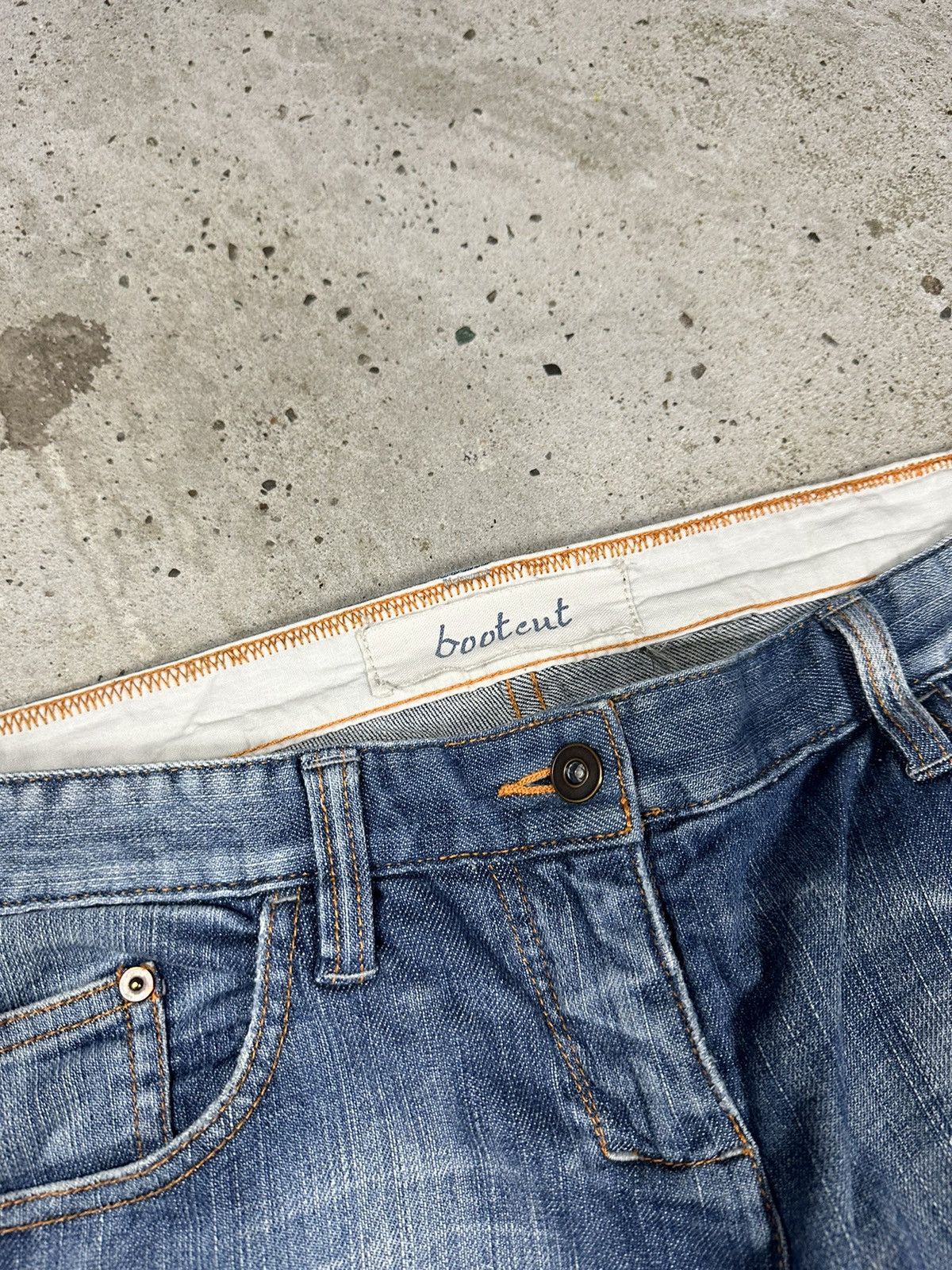 If Six Was Nine × Japanese Brand × Vintage Vintage Y2K Flare Cargo Carpenter Denim Pants Jeans Bootcut Size US 32 / EU 48 - 7 Thumbnail
