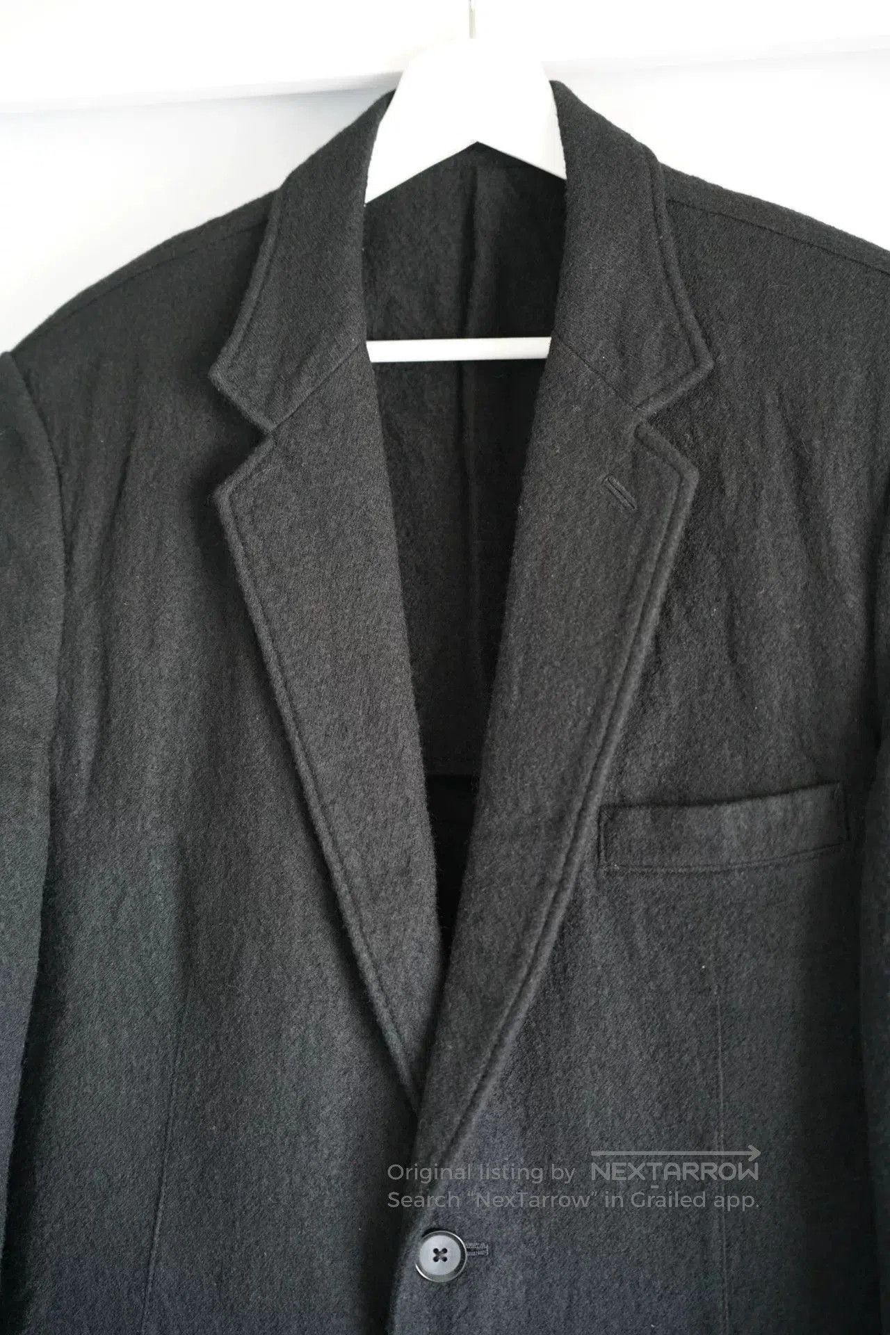 Yohji Yamamoto yohji yamamoto black wool suit jacket. Size US M / EU 48-50 / 2 - 3 Thumbnail