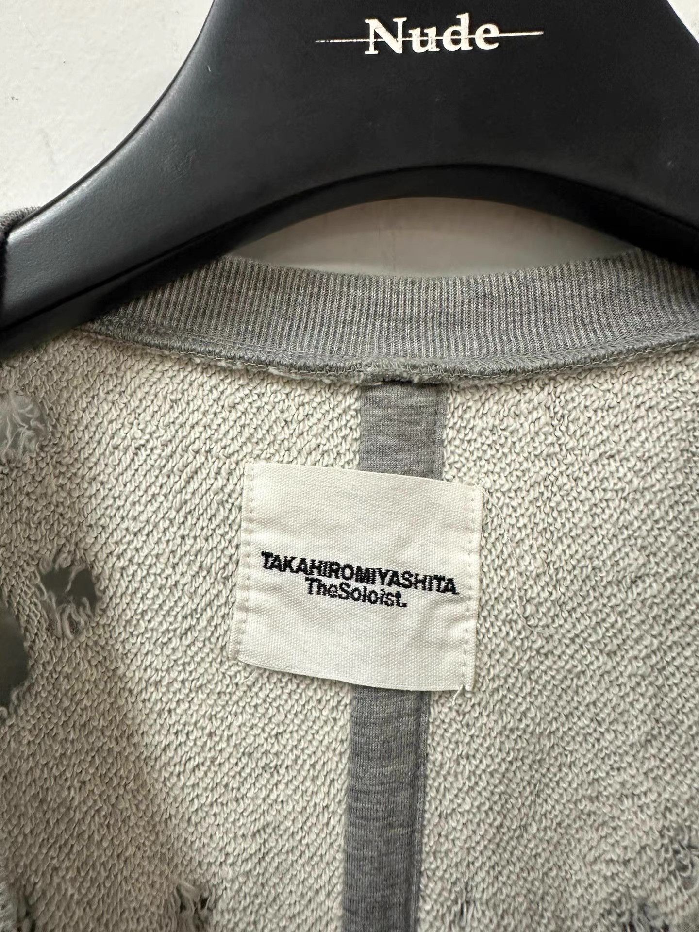 Takahiromiyashita The Soloist. The Soloist Heavy Distressed Sweatshirt K20 Size US M / EU 48-50 / 2 - 4 Thumbnail