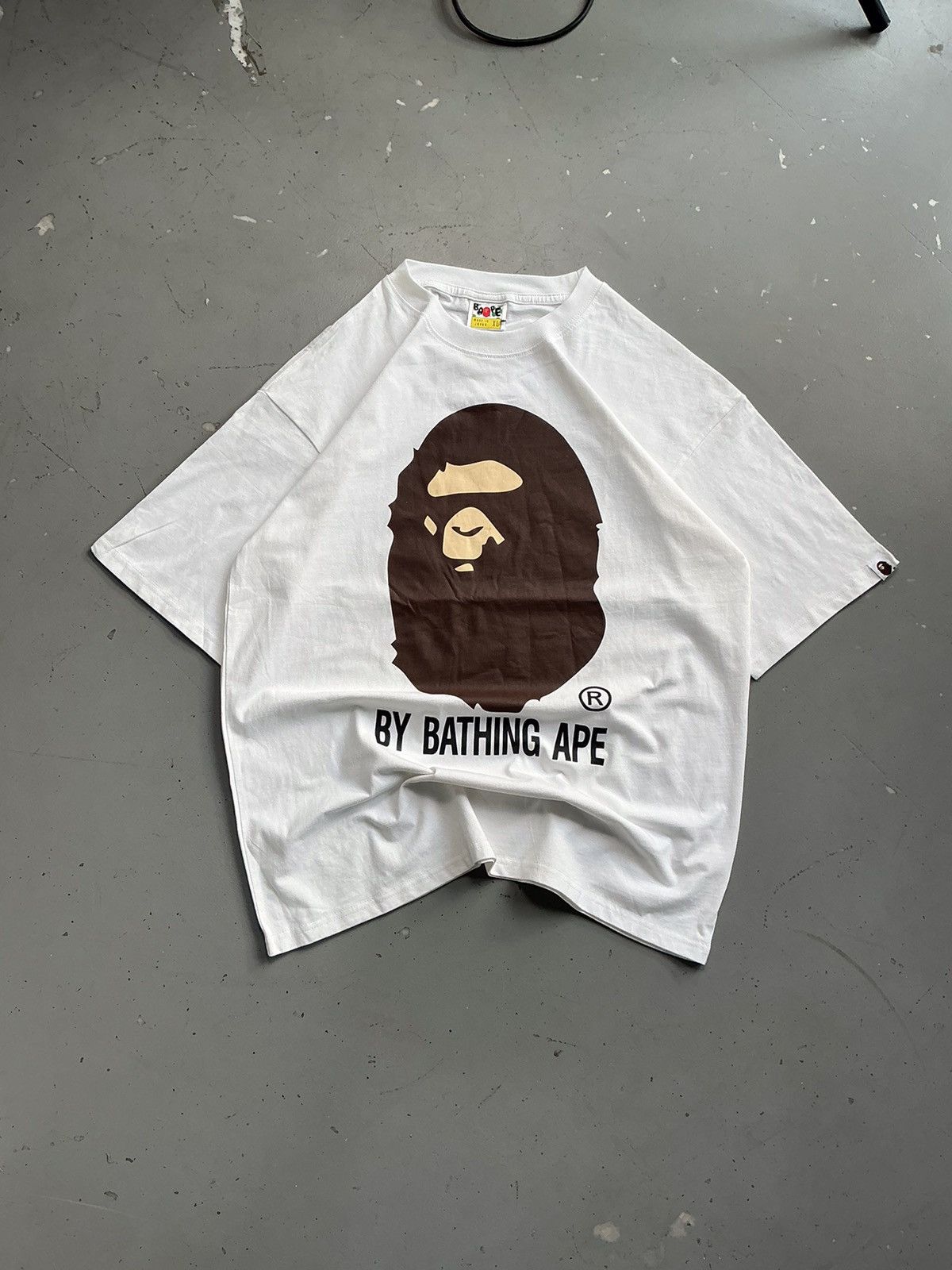 Vintage A bathing bape printed tee Size US XL / EU 56 / 4 - 1 Thumbnail