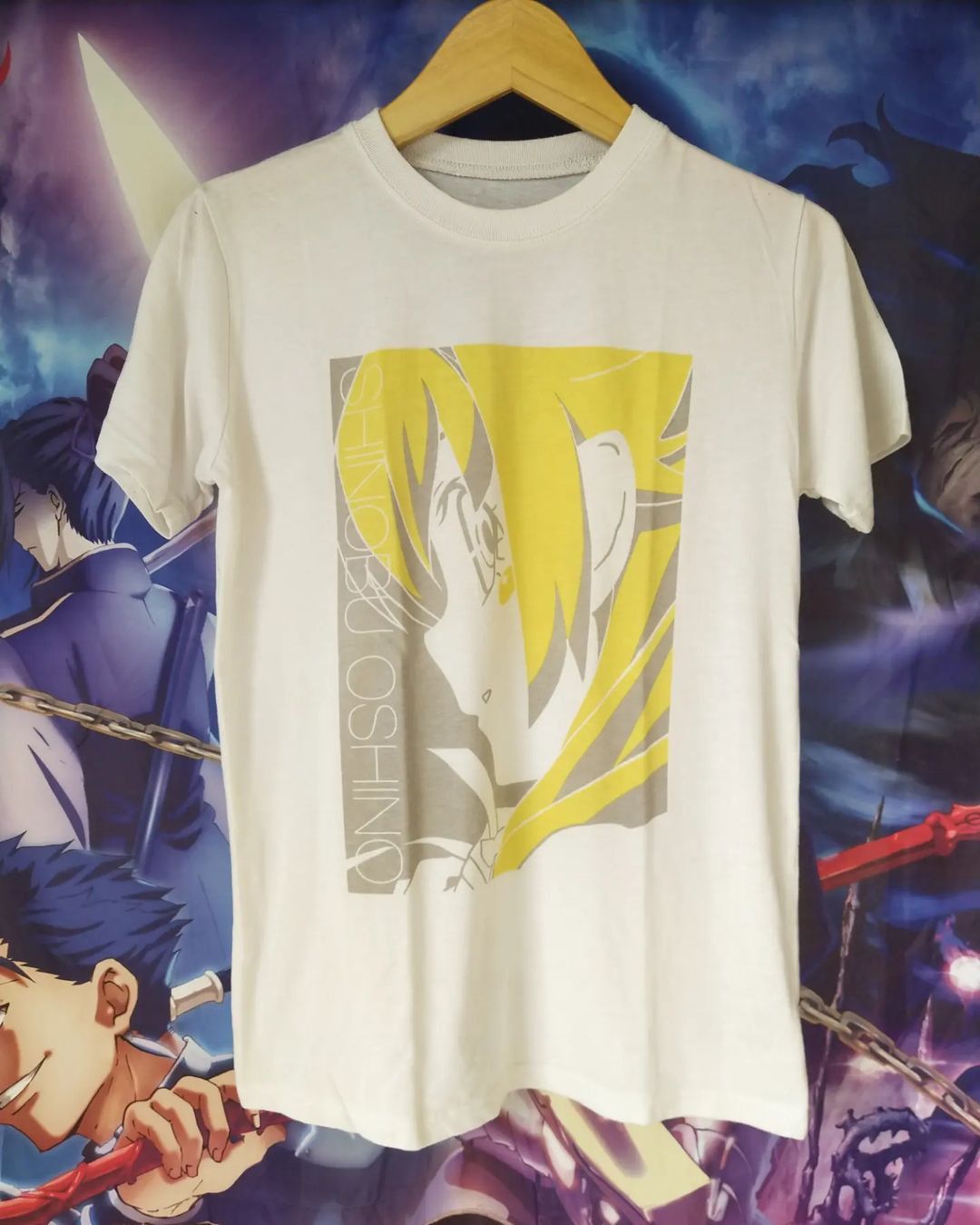 Anime × Japanese Brand Bakemonogatari Shinobu Oshino Art Anime Tees Banpresto Size US M / EU 48-50 / 2 - 1 Thumbnail