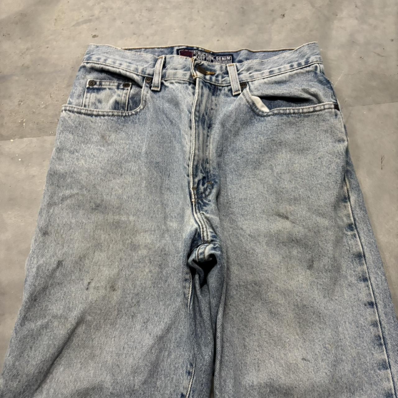 Japanese Brand × Vintage Crazy Vintage Y2K/2000s Light Wash Essential Denim Jeans! Size US 28 / EU 44 - 5 Thumbnail