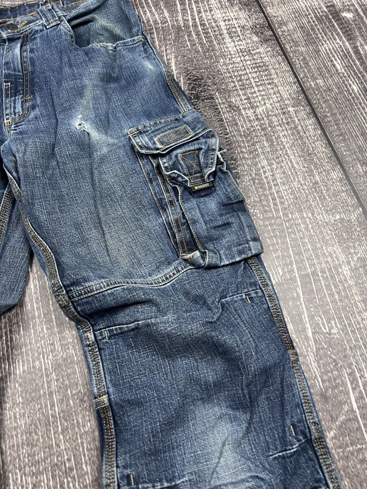 Hysteric Glamour VTG Baggy Rap SK8 JNCO Balenci Style Cargo Jeans Y2K Size US 30 / EU 46 - 8 Thumbnail