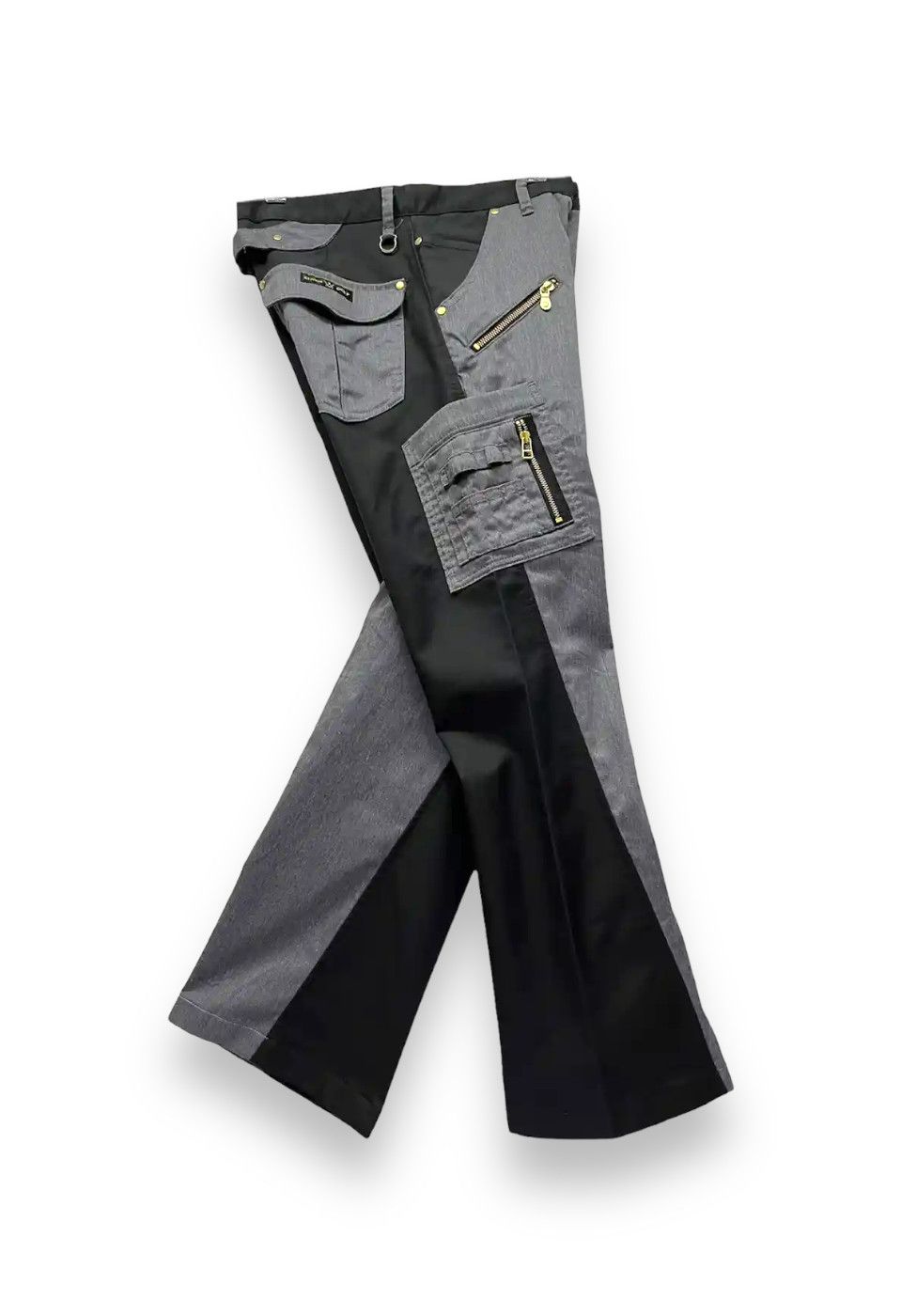 Edwin DOPE🔥Hybrid Tactical Pocket Punk Zipper Poly-Cotton Flare Size US 30 / EU 46 - 2 Thumbnail