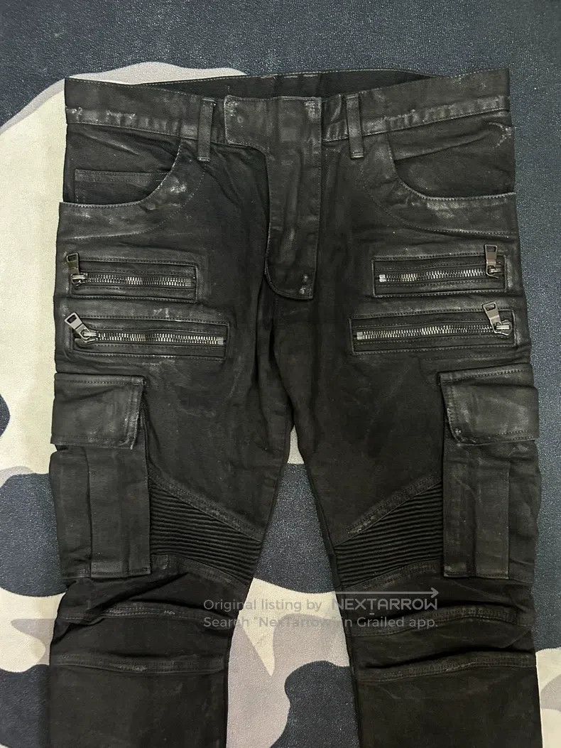 Balmain BALMAIN Biker Jeans Size US 30 / EU 46 - 2 Thumbnail