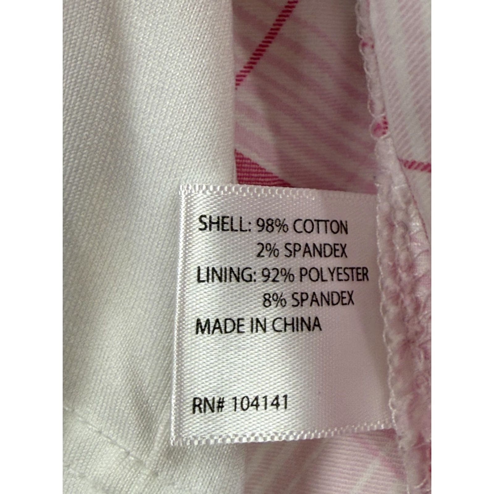 Pinko Lady Hagen Skort Womens 16 Pink Plaid Golf Athletic Built-In Shorts Pink Ribbon Breast Cancer Awareness Pink Plaid Short Skort Womens 16 Size 38" / US 16 / IT 52 - 4 Thumbnail