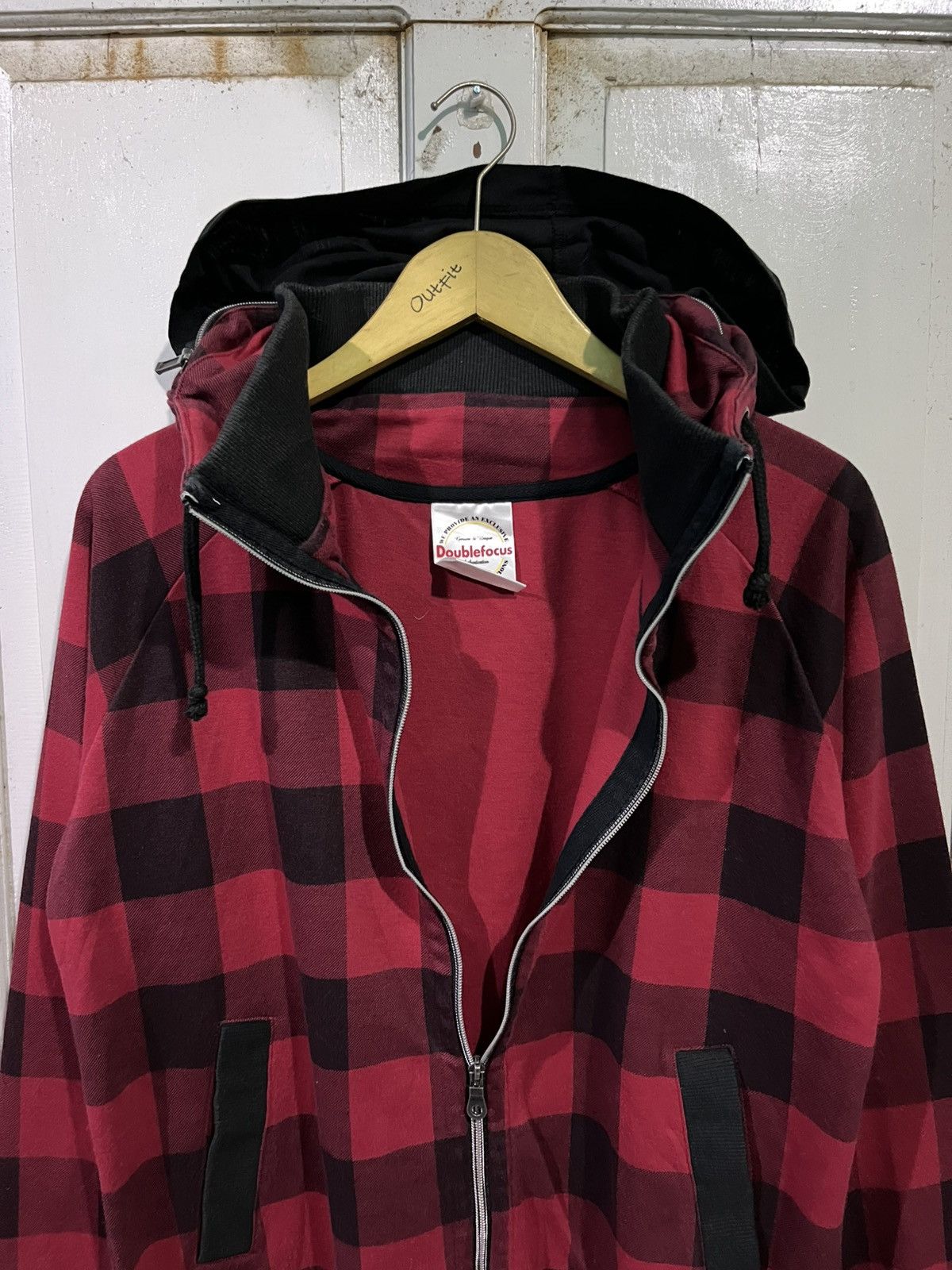 Japanese Brand Archive vkei style bono plaid hoodie Size US M / EU 48-50 / 2 - 4 Thumbnail