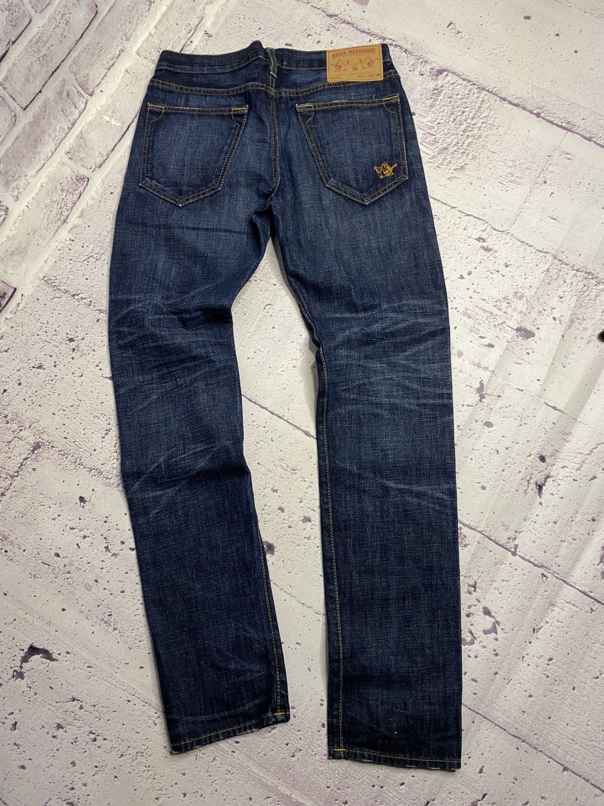 True Religion Men's Vintage Japanese True Religion Selvedge jeans y2k Size US 30 / EU 46 - 1 Thumbnail