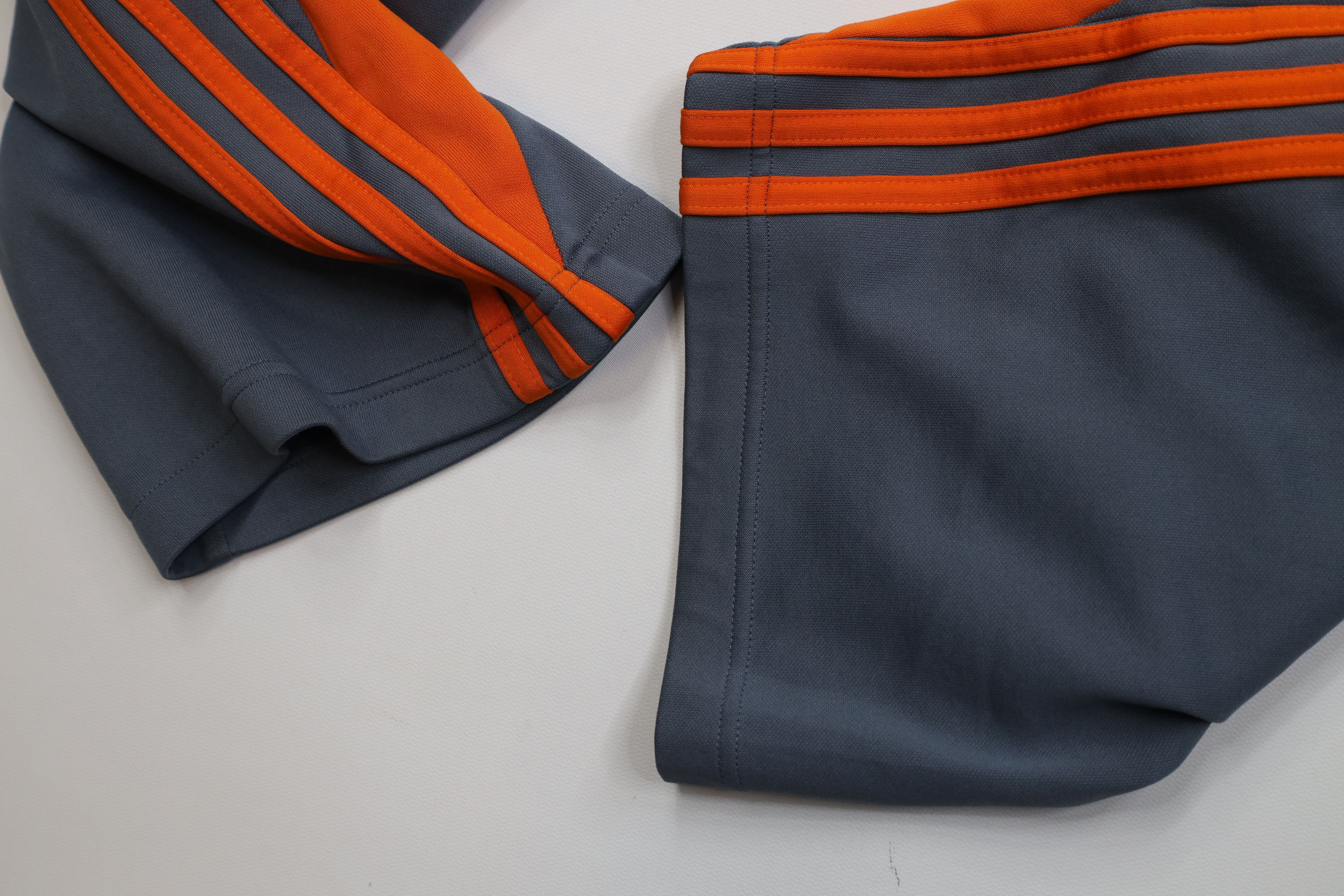 Adidas Vintage Adidas Striped Wide Leg Sweatpants Pants Gray Orange Size US 36 / EU 52 - 7 Thumbnail