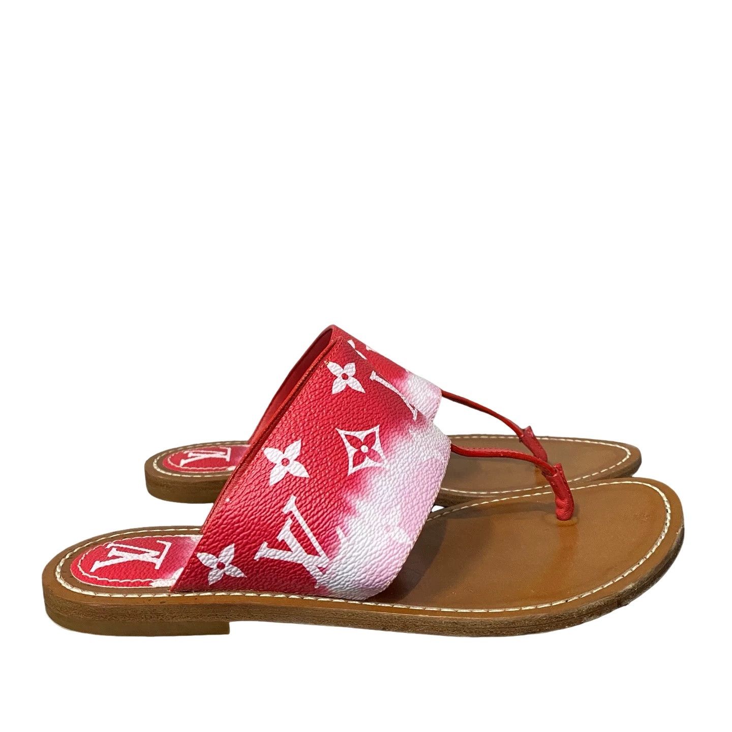 Louis Vuitton Louis Vuitton Monogram Gradient Sandals Size 37.5 Size US 7.5 / IT 37.5 - 1 Thumbnail