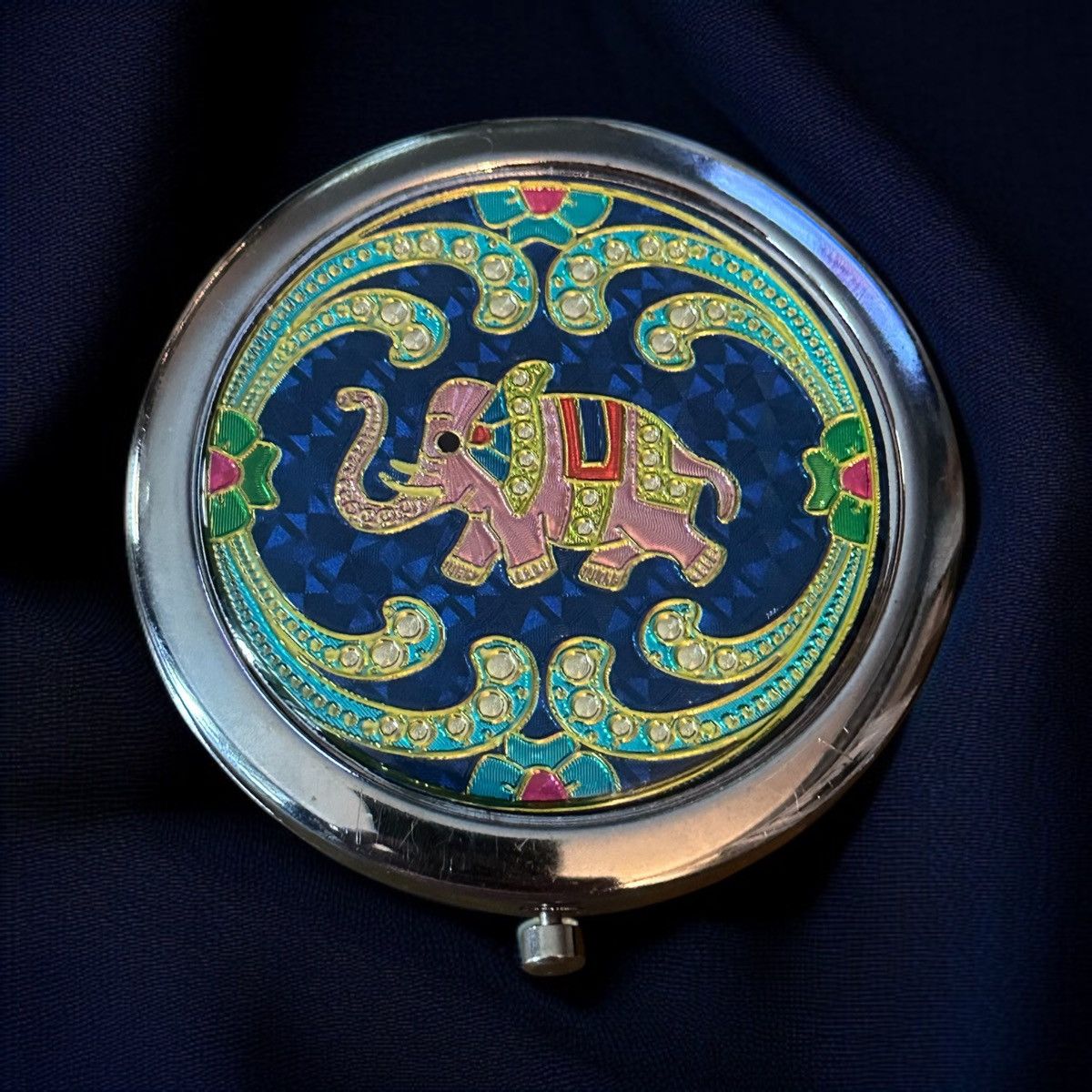 Monet Vintage Monet elephant compact mirror Size ONE SIZE - 1 Thumbnail