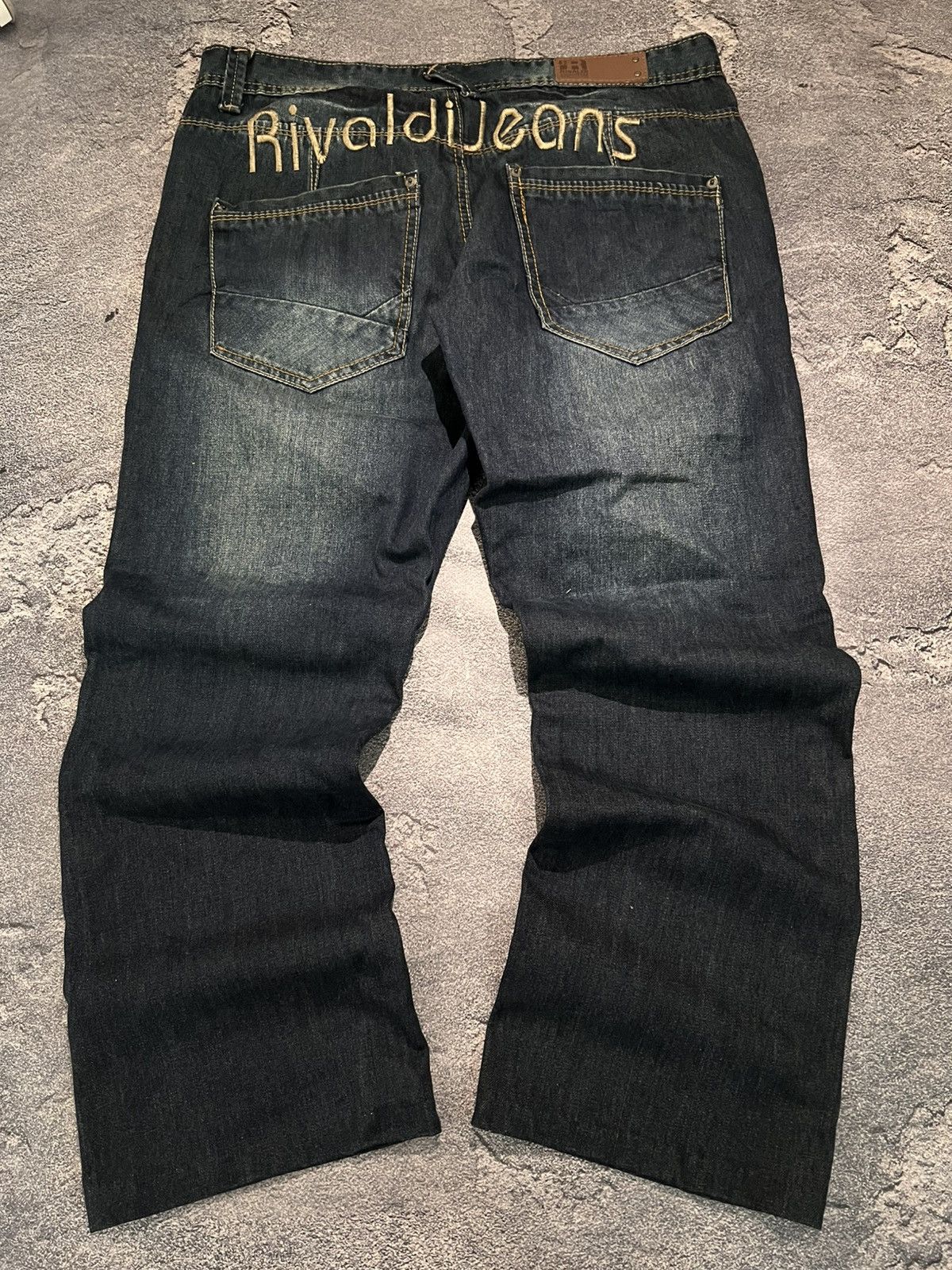 Japanese Brand Japanese Denim Shredded Draped Jean — Number Nine Style Size US 36 / EU 52 - 2 Thumbnail