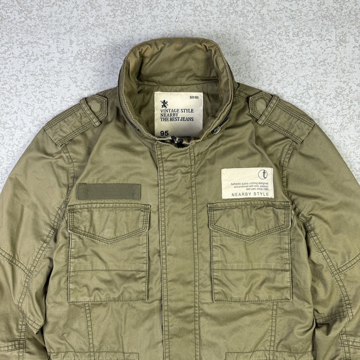 Japanese Brand Japanese Brand Nearby Military Style Jacket M65 Style Size US S / EU 44-46 / 1 - 4 Thumbnail