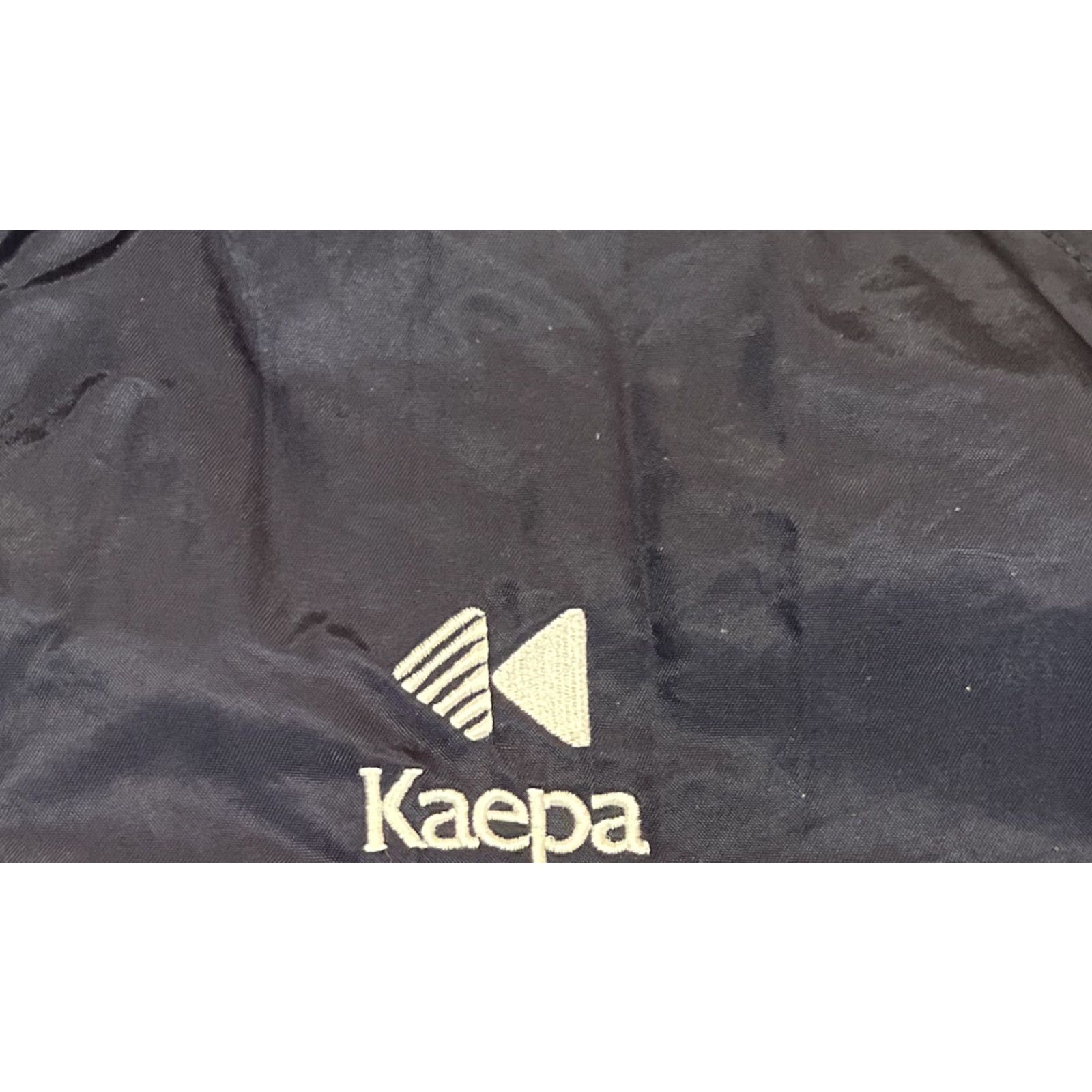 Vintage VINTAGE Kaepa Windbreaker Jacket Men 2XL Navy Blue White Windbreaker Short Zip Full Zip Pockets 90s Style Size US XXL / EU 58 / 5 - 3 Thumbnail