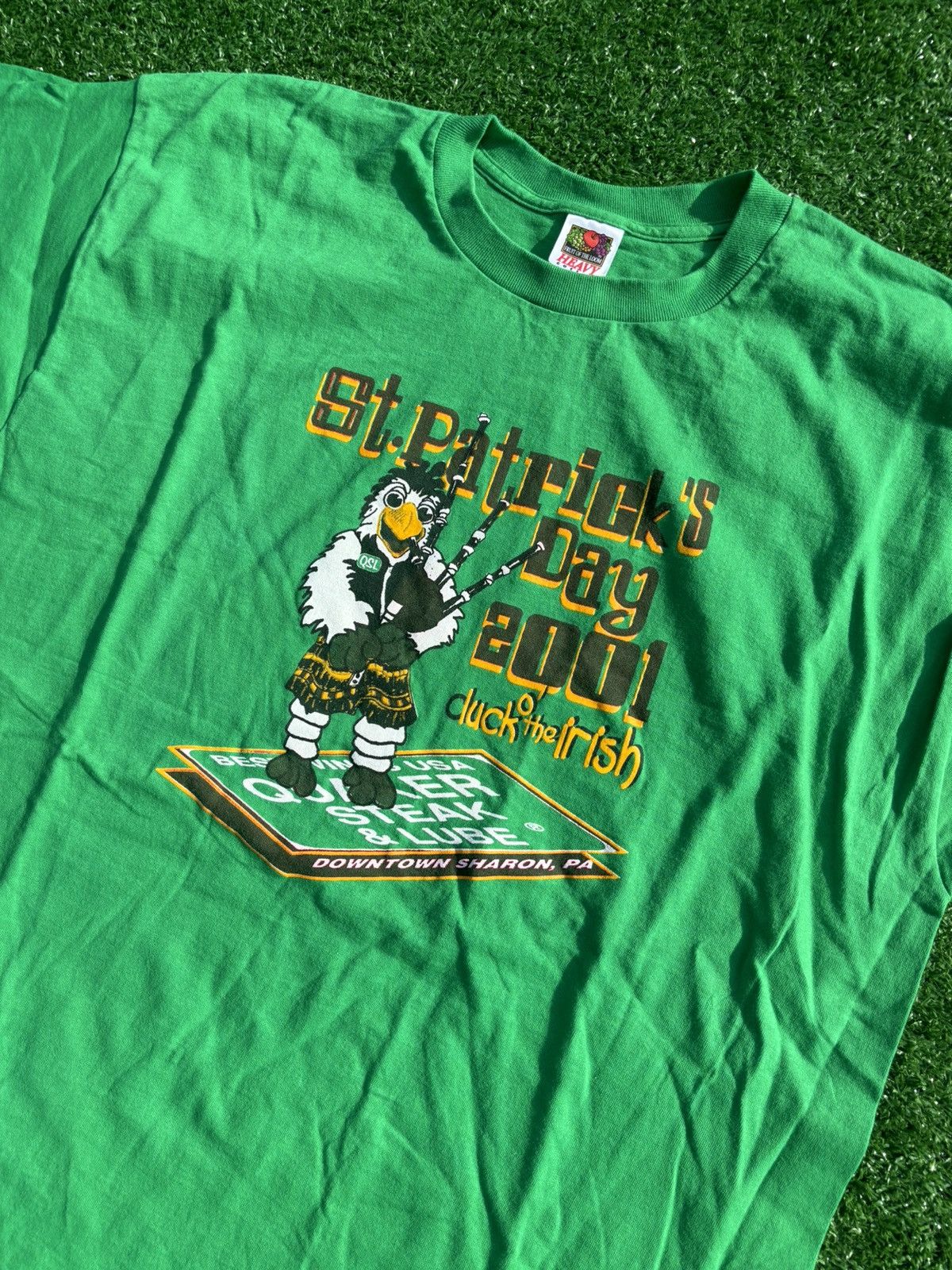 Fruit Of The Loom × Vintage Vintage 2001 St Patrick’s Day tee Size US XXL / EU 58 / 5 - 2 Thumbnail