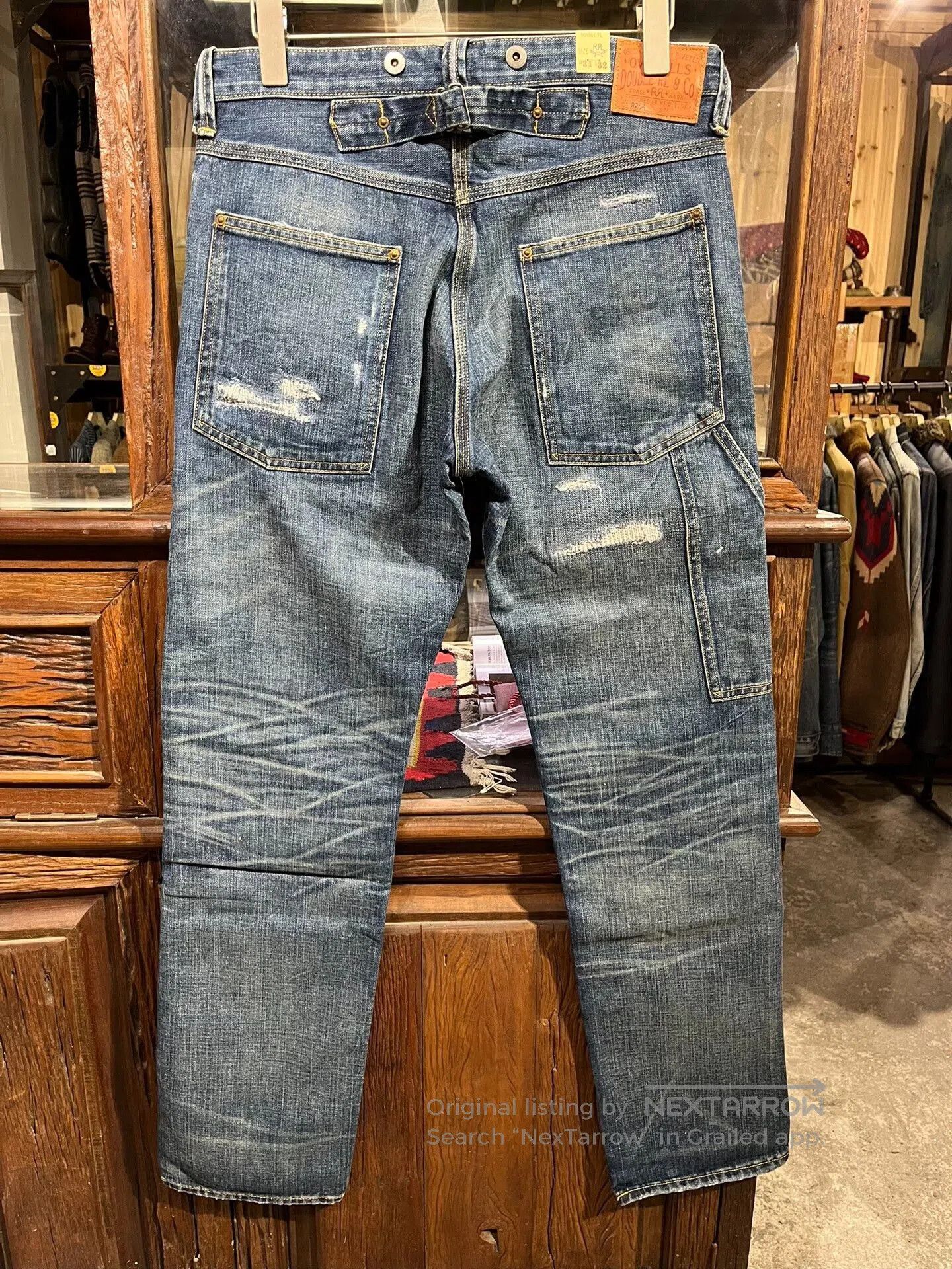 RRL Ralph Lauren RRL Distressed Denim Jeans by Ralph Lauren. Size US 32 / EU 48 - 2 Thumbnail