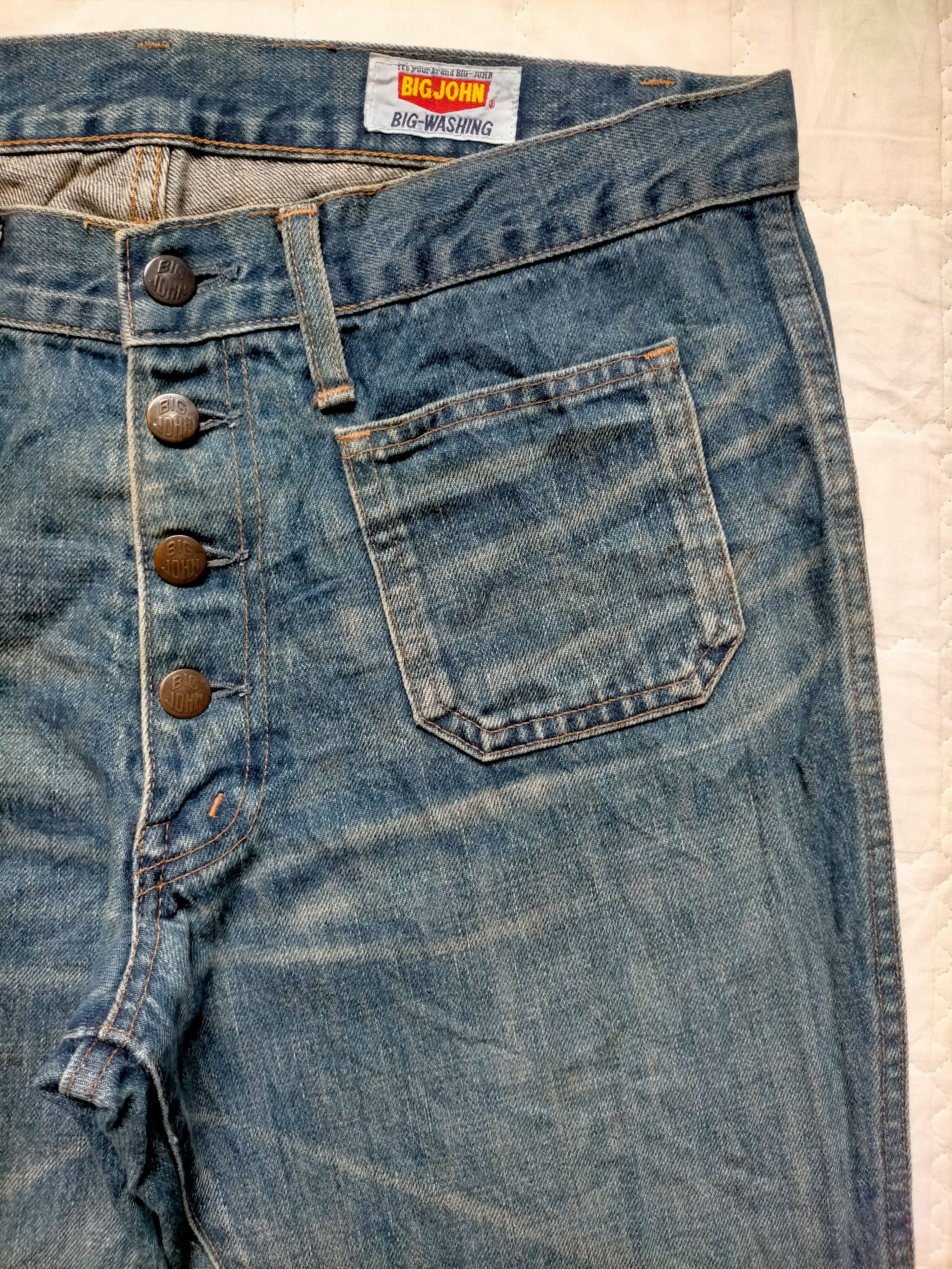 Big John Flare Jeans Big John Japan boot cut denim Size US 34 / EU 50 - 4 Thumbnail