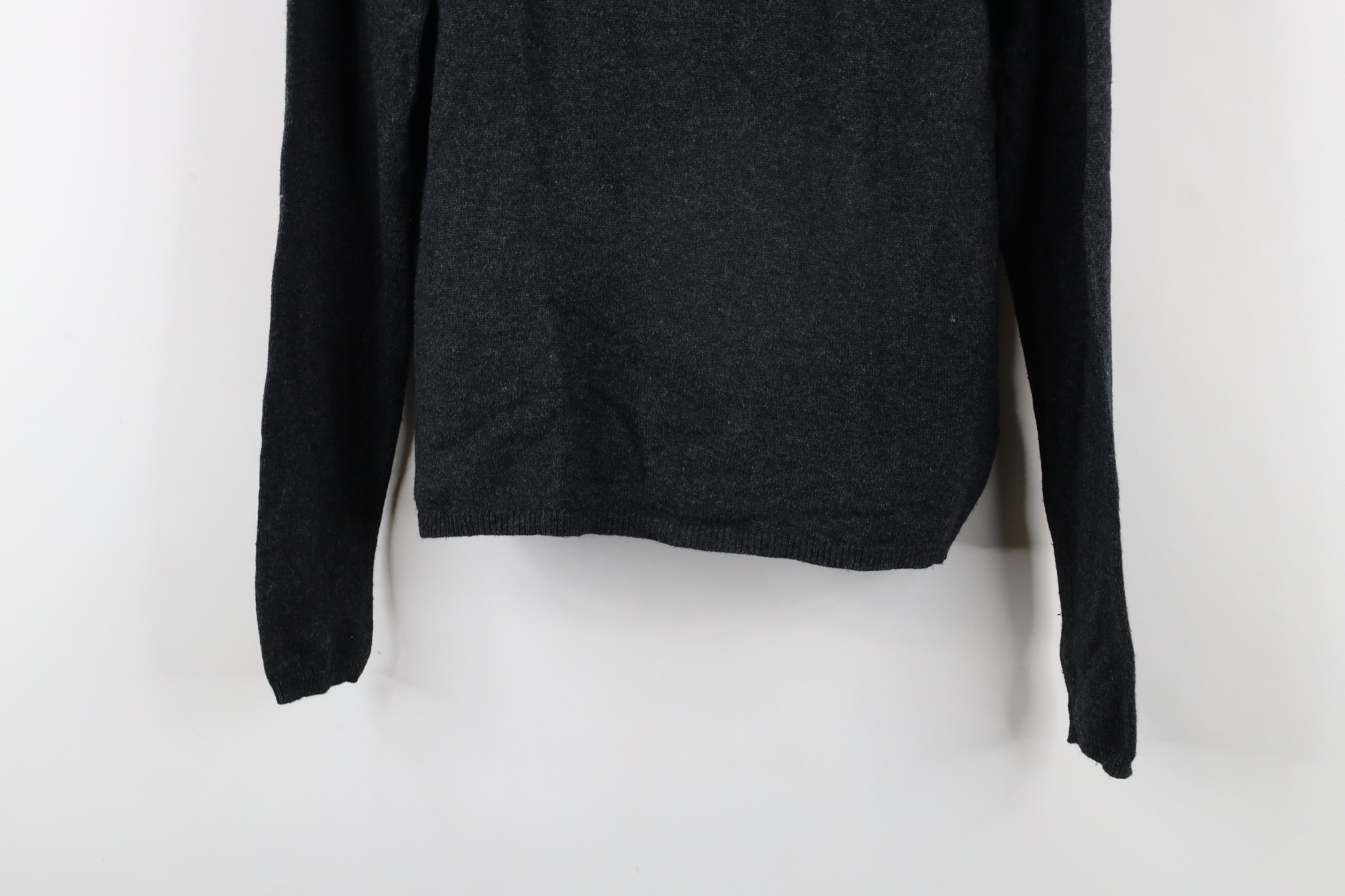 Vintage Vintage 90s Streetwear Silk Cashmere Knit Turtleneck Sweater Size M / US 6-8 / IT 42-44 - 3 Thumbnail