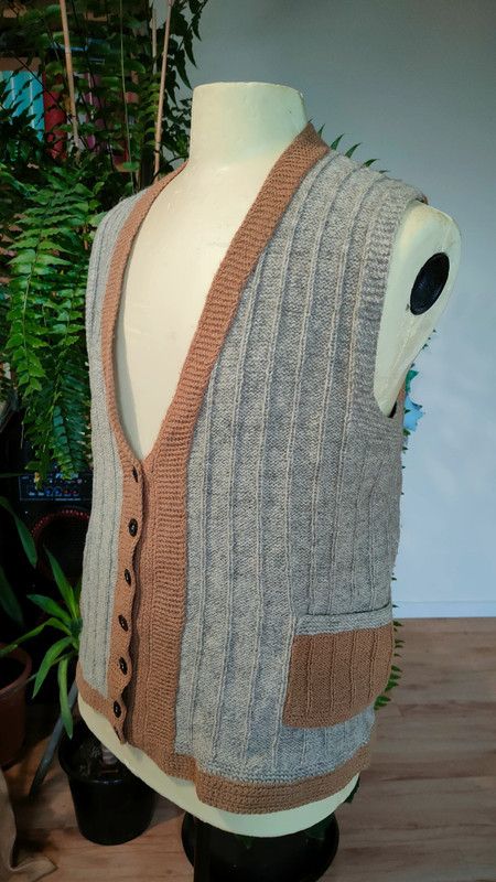 Other Handmade cardigan vest size L Size L / US 10 / IT 46 - 4 Thumbnail