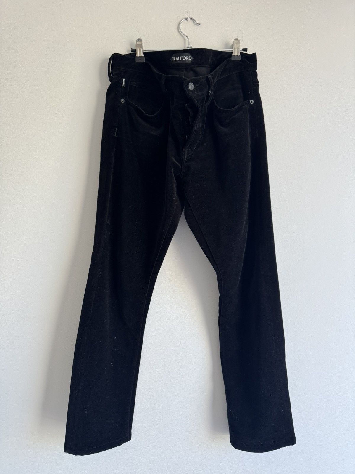 Tom Ford Tom Ford Straight Leg Trousers Size US 33 - 1 Thumbnail