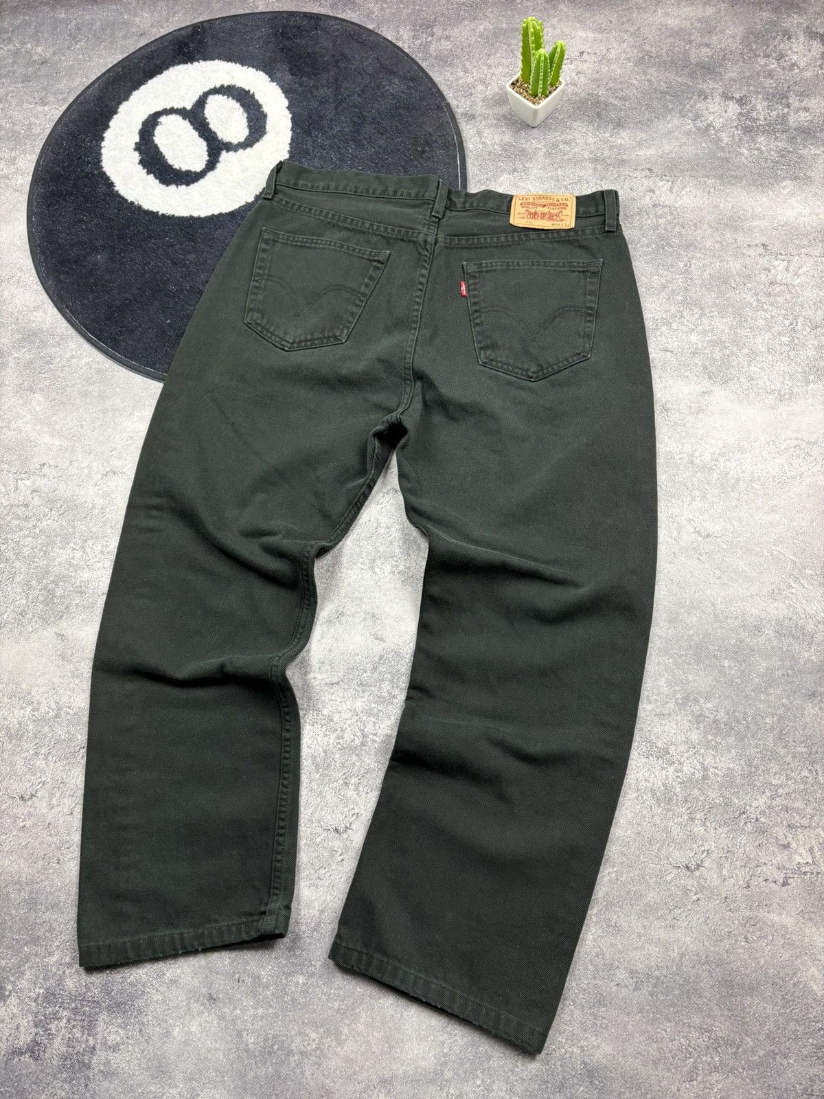 Levi's Vintage Clothing LEVIS Vintage Black Denim Baggy Jeans Pants Streetwear Hype Size US 38 / EU 54 - 1 Thumbnail