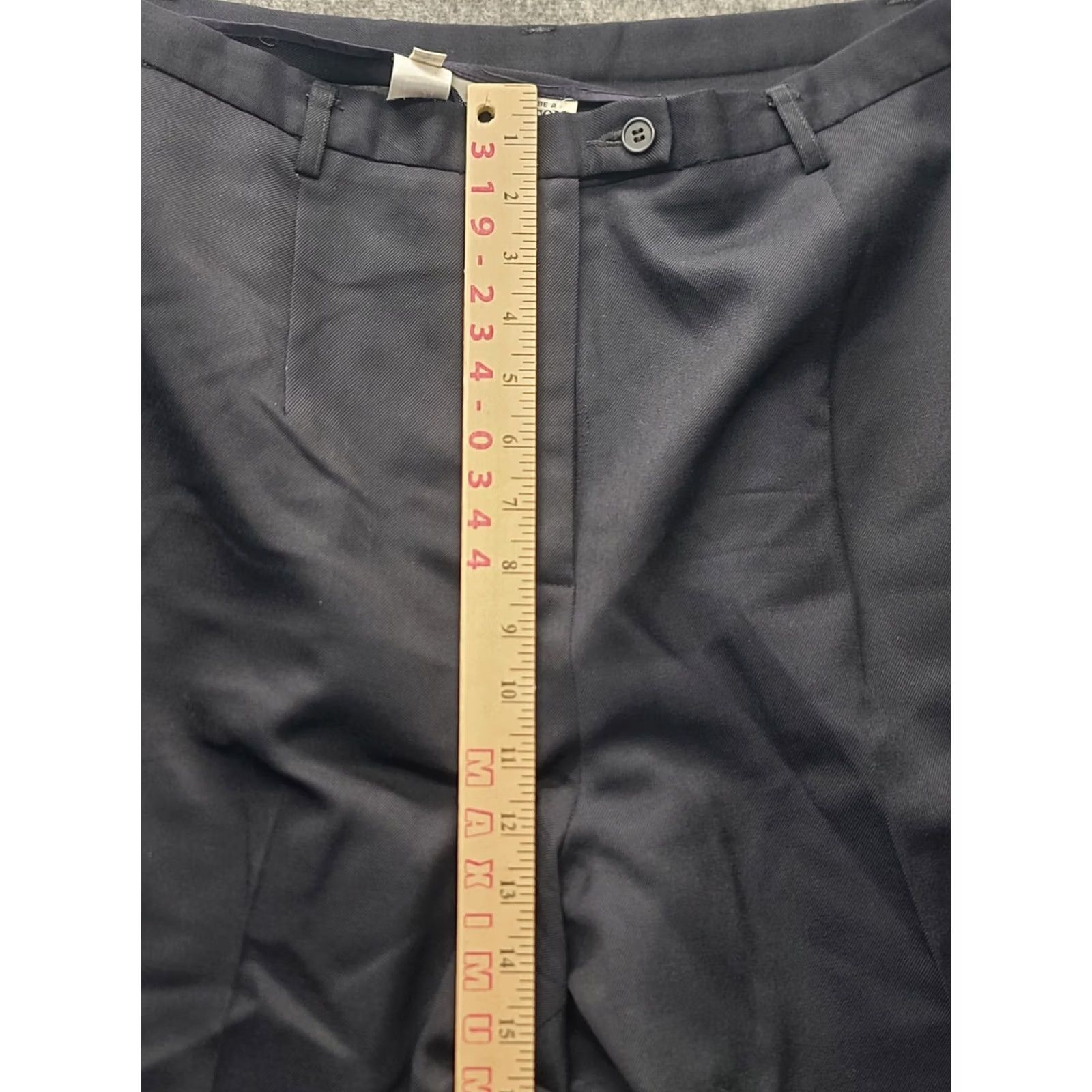 Pendleton Pendleton Pants Womens 16 33x27 Regular Fit Straight Leg Lined Wool Office Work Black 90s USA Mens Womens Size 24" / US 00 / IT 34 - 4 Thumbnail