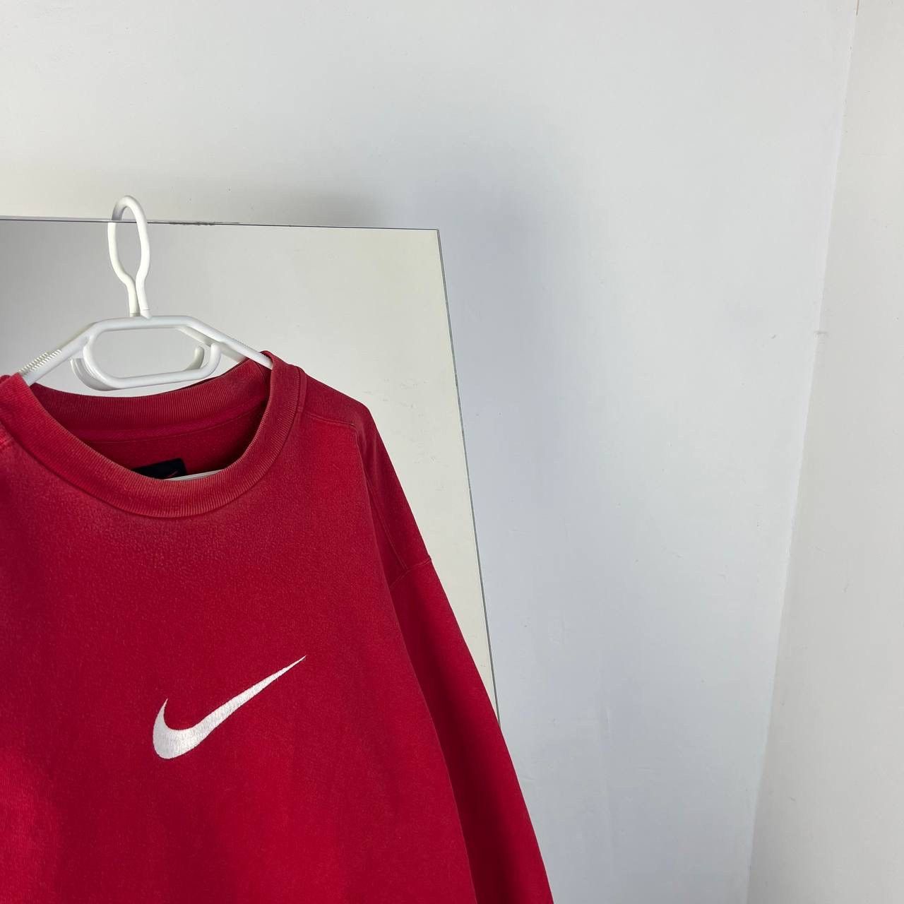 Nike Vintage Y2K Nike Big Swoosh Logo Oversized Sweatshirt Size US XL / EU 56 / 4 - 2 Thumbnail
