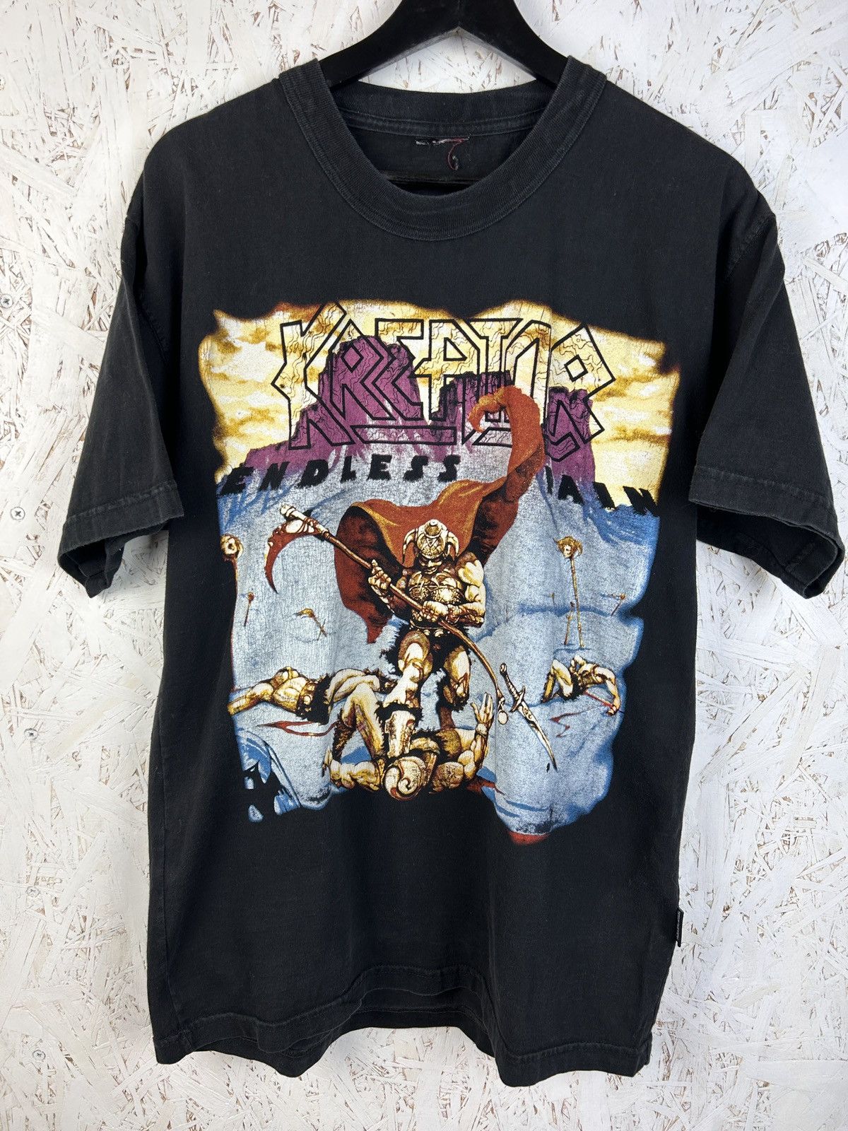 Band Tees Vintage Kreator Feel The Endless Pain Thrash Metal T-Shirt Size US M / EU 48-50 / 2 - 1 Thumbnail