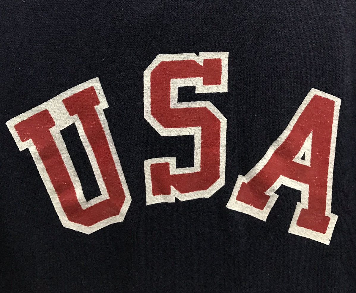 Vintage Vintage Big Logo Usa Made In Usa Hoodie Size US L / EU 52-54 / 3 - 4 Thumbnail
