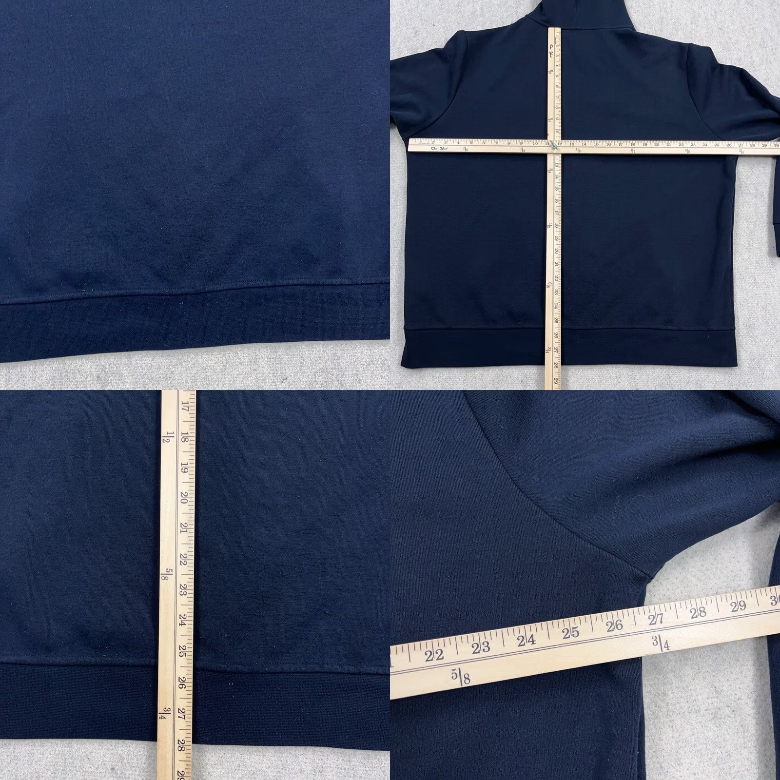 Polo Ralph Lauren Polo Ralph Lauren Performance Hoodie Men XXL 2XL Navy Blue Full Zip Jacket Size US XXL / EU 58 / 5 - 9 Thumbnail