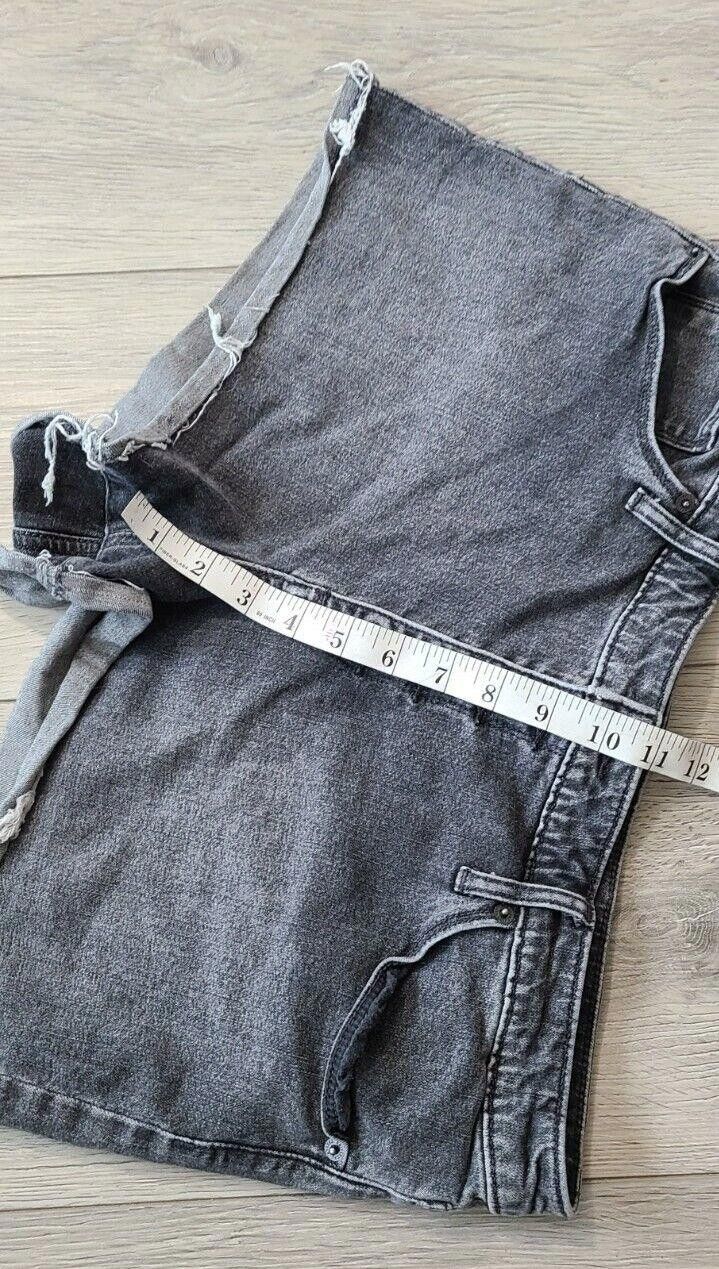 Designer Universal Thread Jean Shorts 12 High Rise Shortie New 33 Size 34" / US 12 / IT 48 - 6 Thumbnail