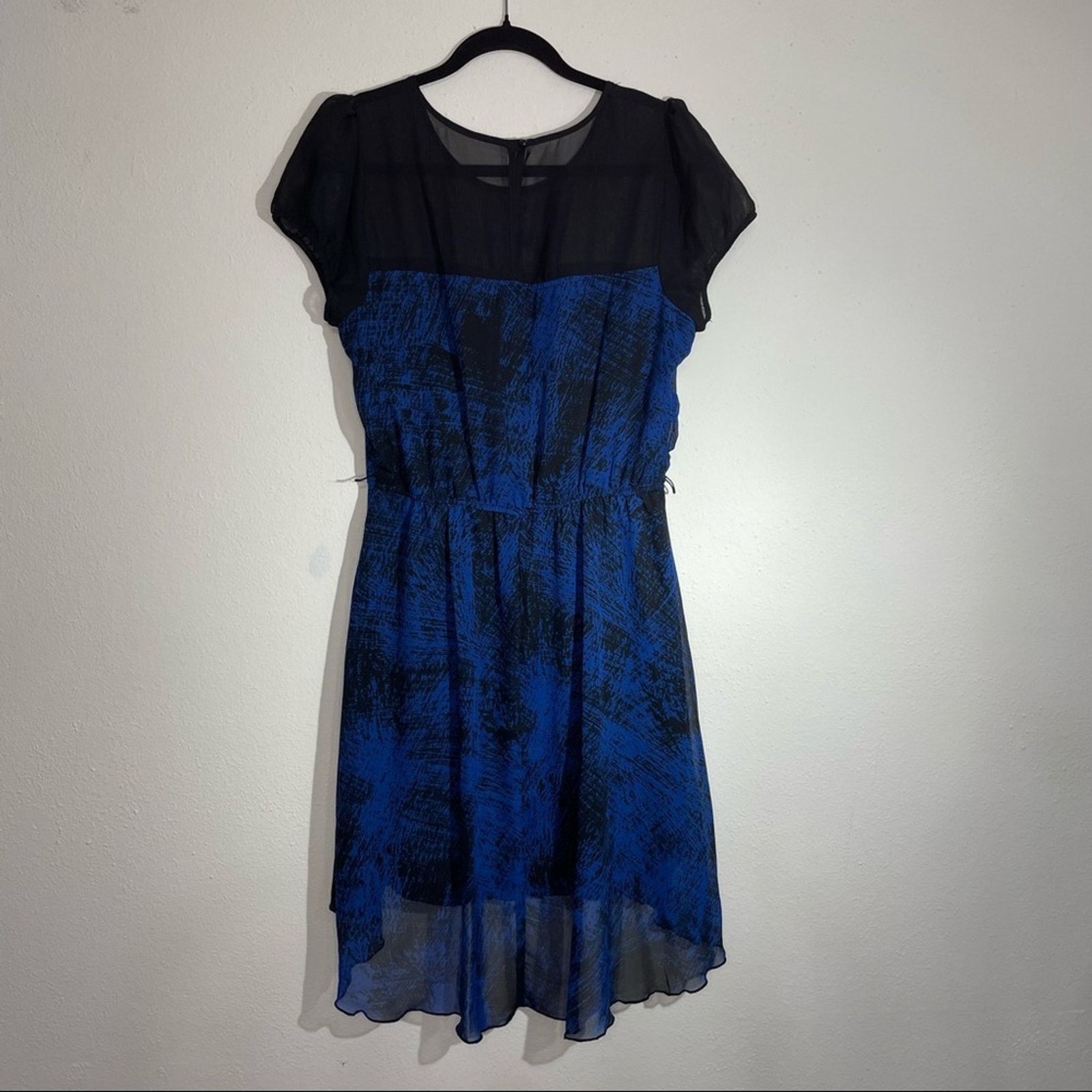 Other TRIXXI Black and Blue High Low Cut Dress Size Large Size L / US 10 / IT 46 - 10 Thumbnail