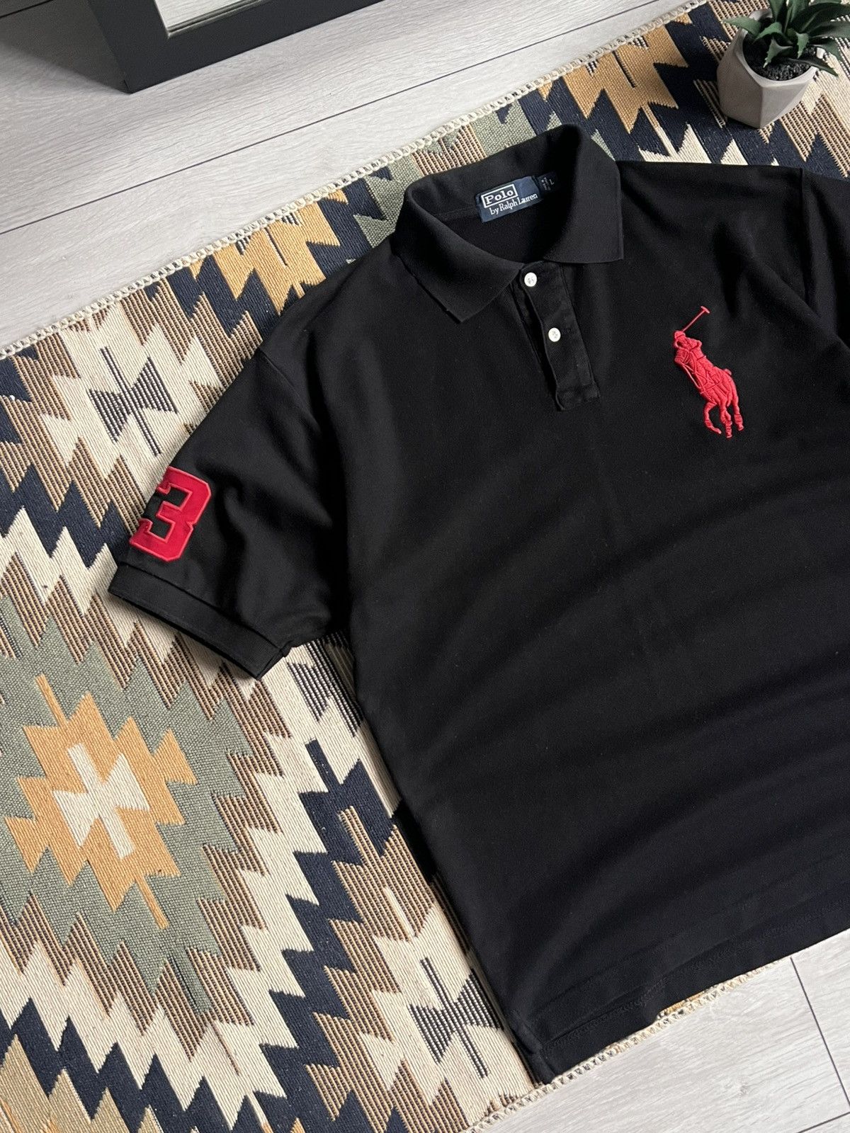 Polo Ralph Lauren Ralph Lauren Polo Big Pony #3 T-shirt Size US L / EU 52-54 / 3 - 2 Thumbnail