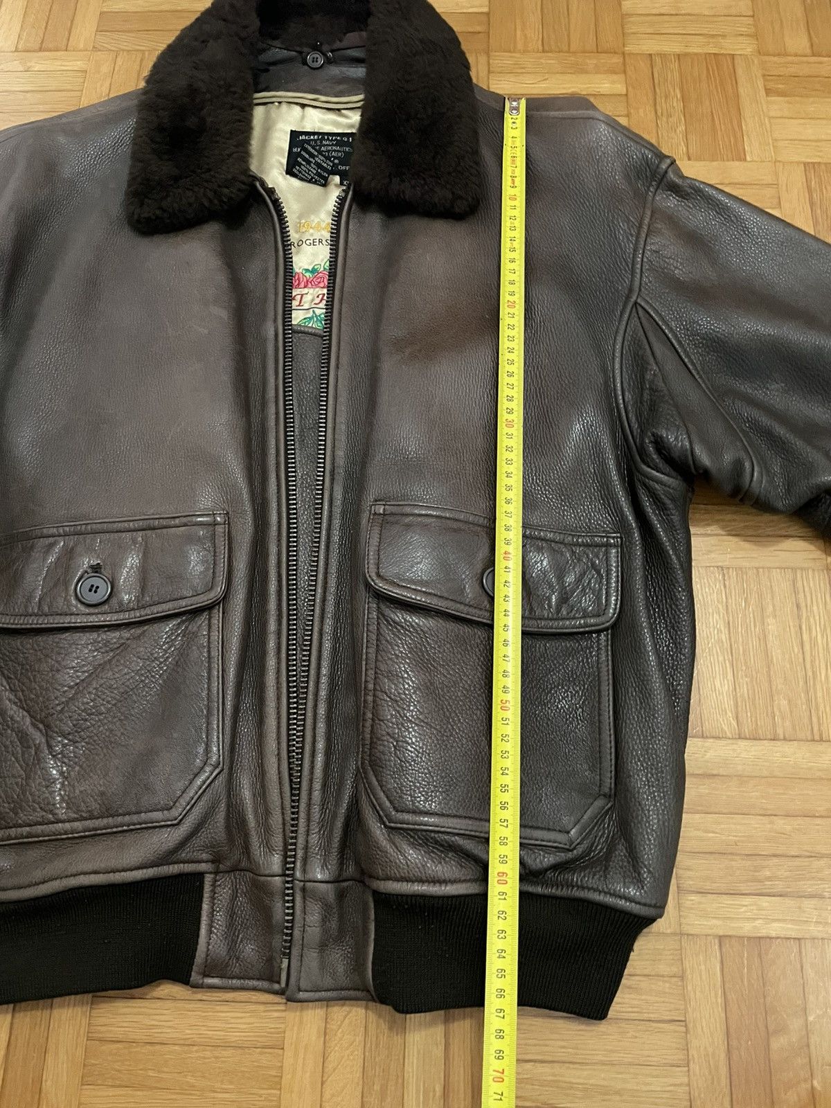 Avirex Rare Avirex Type G-1 Leather Flight Jacket – 1944 Size US XL / EU 56 / 4 - 7 Thumbnail