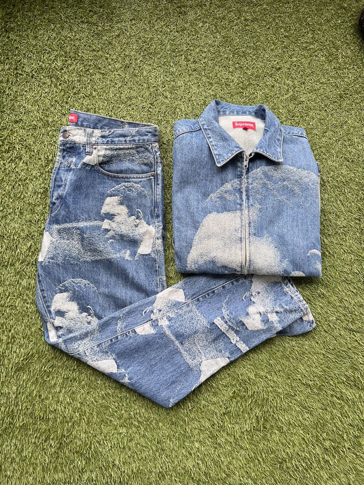 John Coltrane Supreme Denim Jacket Supreme John Coltrane A Love