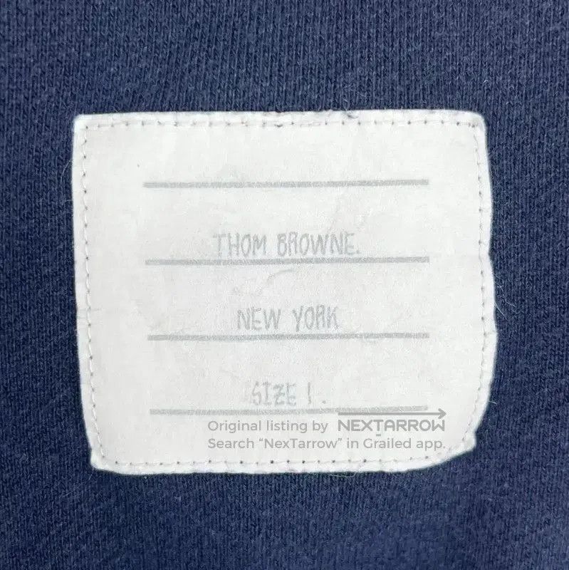 Thom Browne Thom Browne Blue Cotton Casual Pants . Size 28" / US 6 / IT 42 - 4 Thumbnail