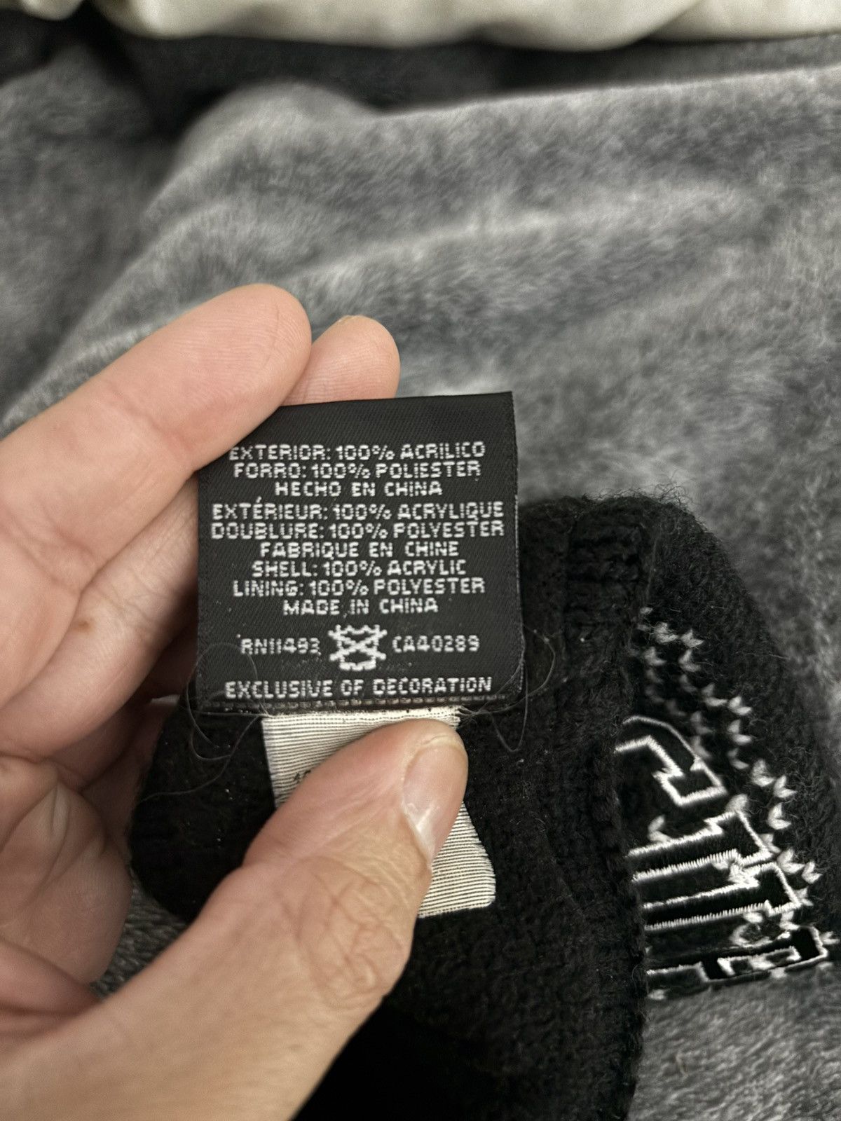 Supreme Black Supreme Head Band Size ONE SIZE - 5 Thumbnail
