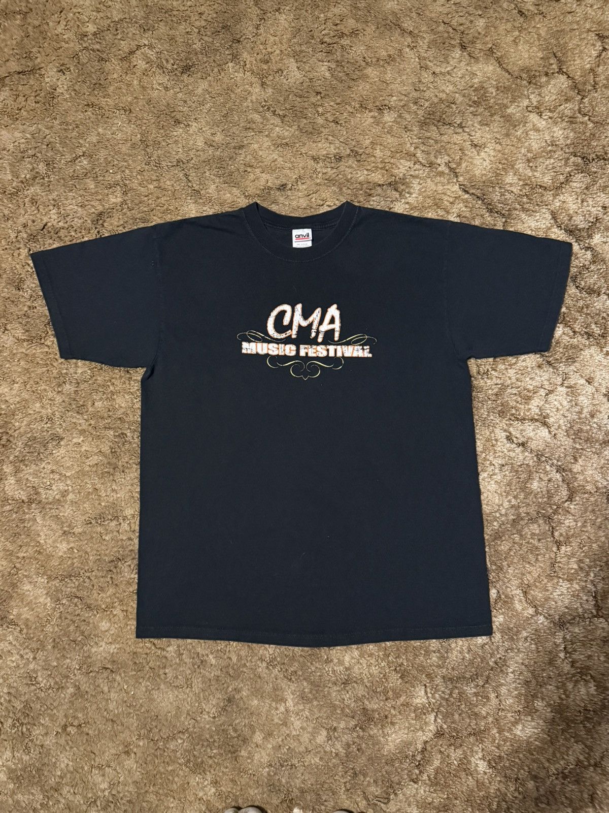 Band Tees 2007 CMA Country Music Festival T-Shirt Black Large Size US L / EU 52-54 / 3 - 3 Thumbnail